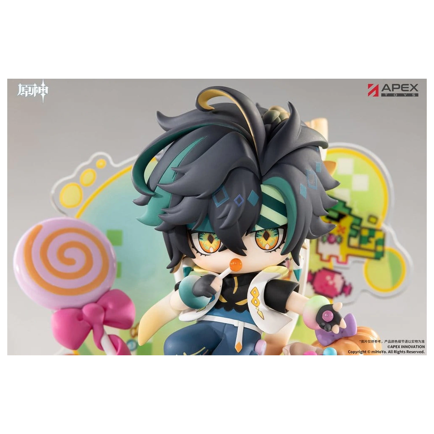 Genshin Impact Chibi Chara PVC Figura You Ye Qi Xiang Series Kinich 11 cm fotografija proizvoda