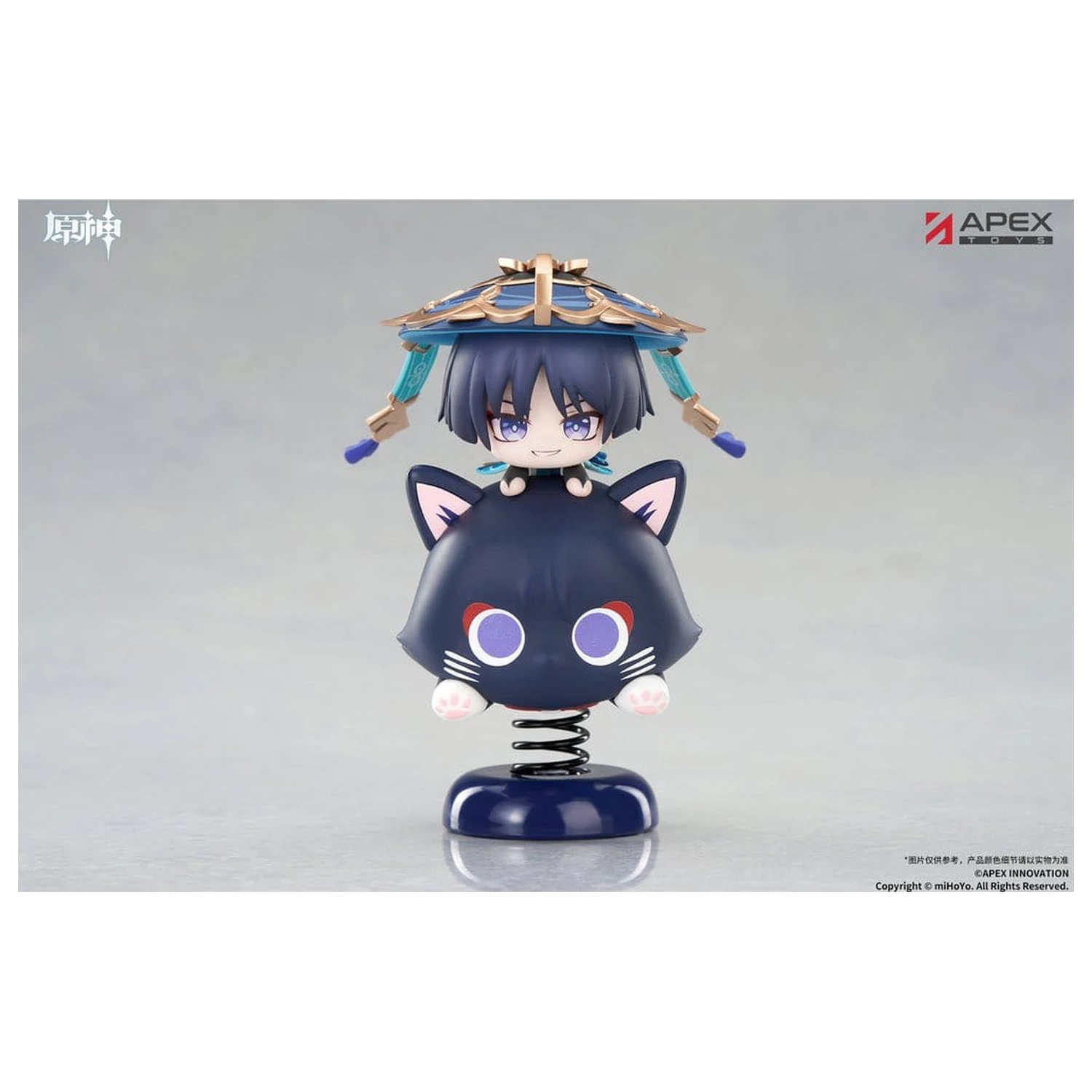 Genshin Impact Chibi Chara Yurayura Stand PVC figura Wanderer 11 cm fotografija proizvoda