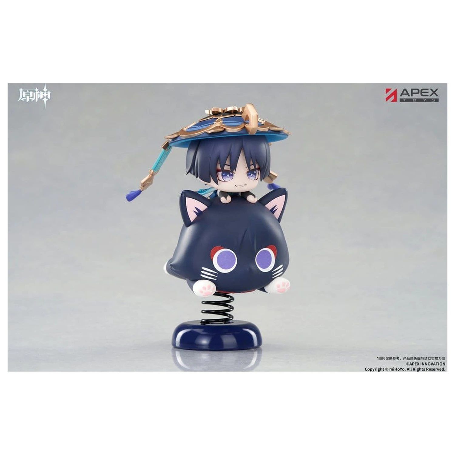 Genshin Impact Chibi Chara Yurayura Stand PVC figura Wanderer 11 cm fotografija proizvoda