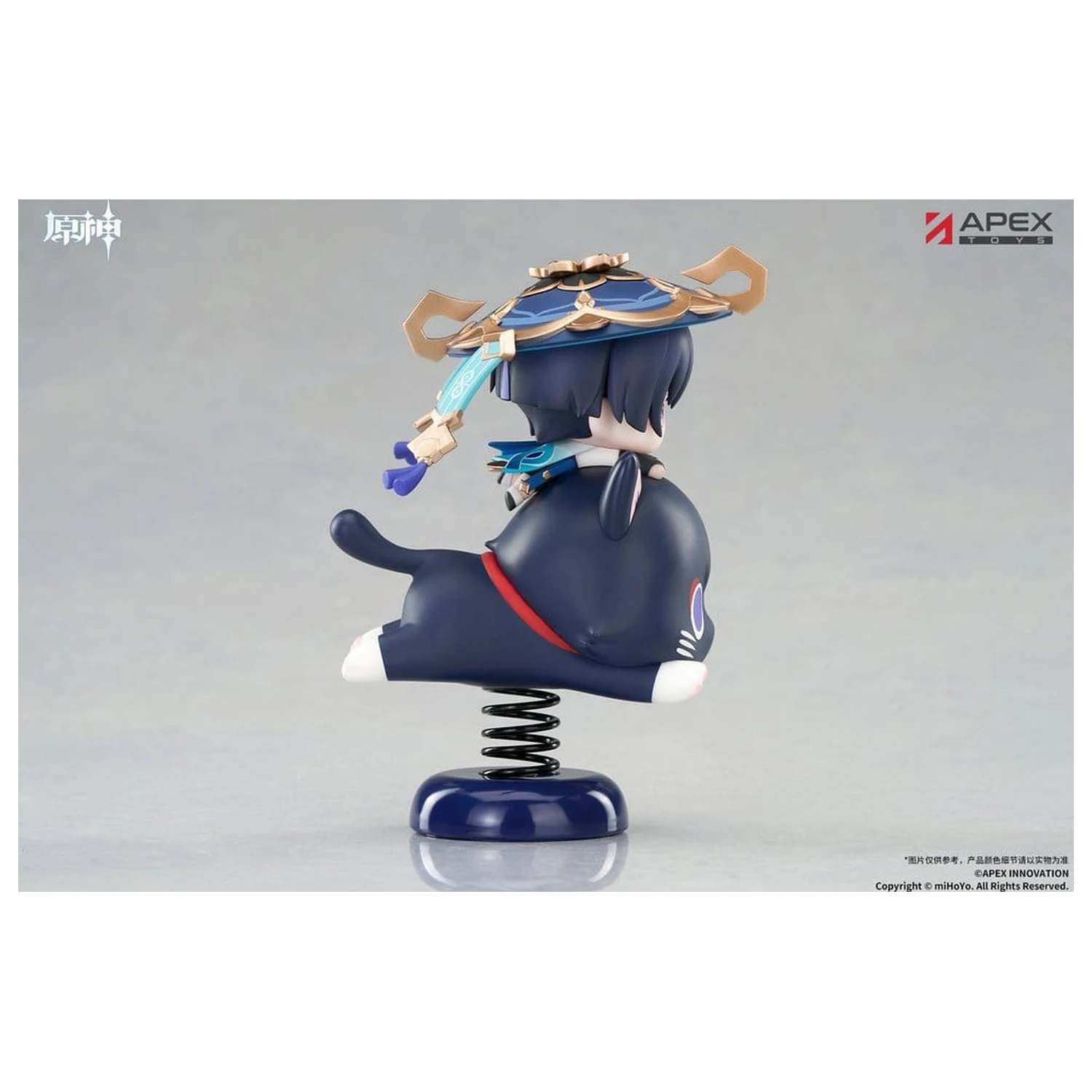 Genshin Impact Chibi Chara Yurayura Stand PVC figura Wanderer 11 cm fotografija proizvoda