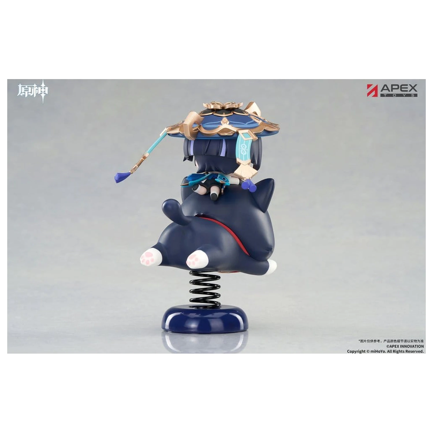 Genshin Impact Chibi Chara Yurayura Stand PVC figura Wanderer 11 cm fotografija proizvoda
