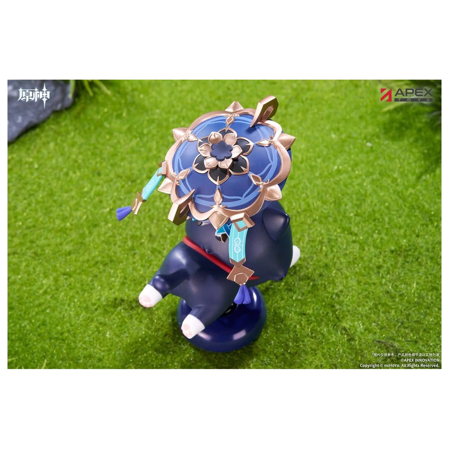 Genshin Impact Chibi Chara Yurayura Stand PVC figura Wanderer 11 cm fotografija proizvoda