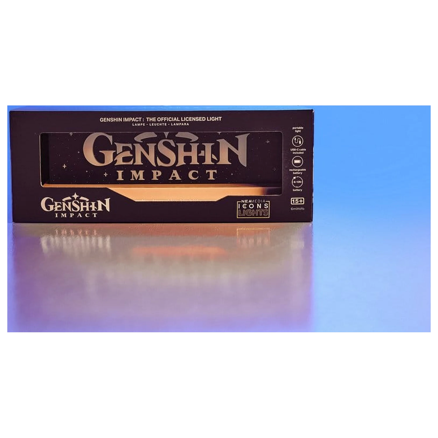 Genshin Impact LED logo svjetiljka fotografija proizvoda