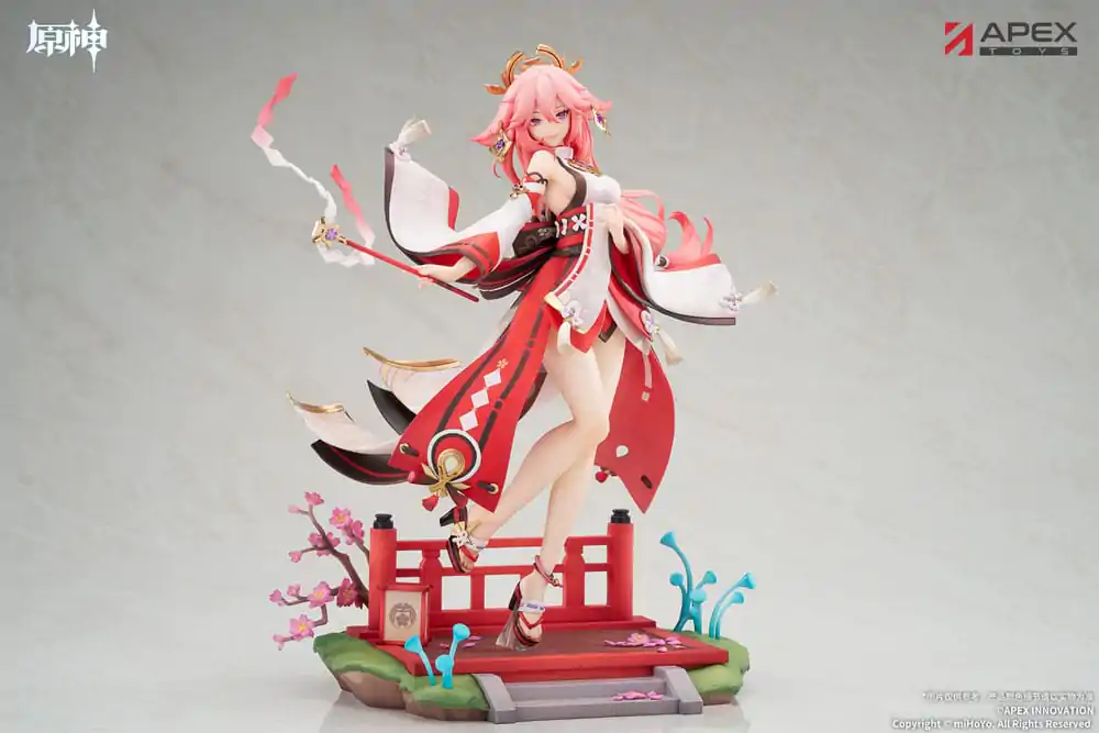 Genshin Impact PVC kip 1/7 Yae Miko Astute Amusement Ver. 28 cm fotografija proizvoda