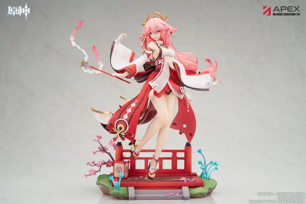 Genshin Impact PVC kip 1/7 Yae Miko Astute Amusement Ver. 28 cm fotografija proizvoda