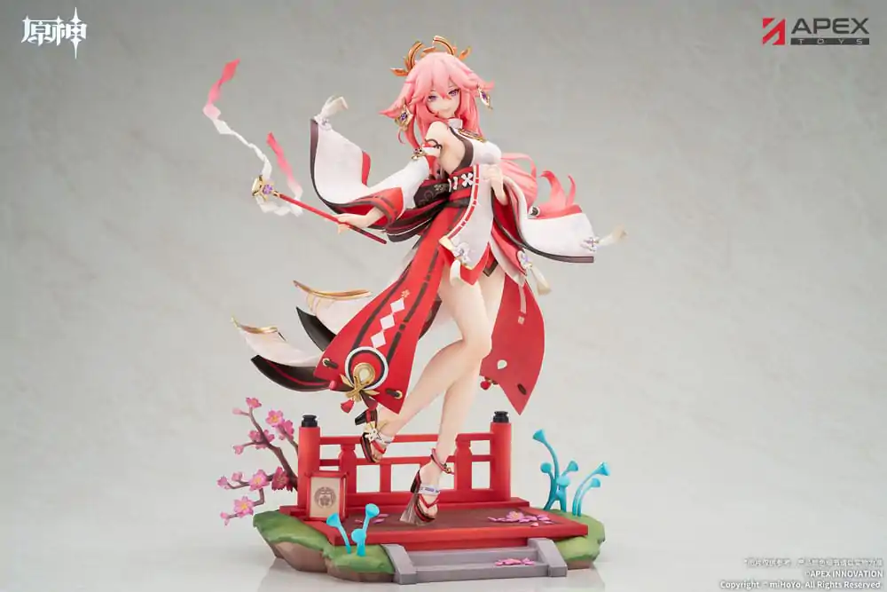 Genshin Impact PVC kip 1/7 Yae Miko Astute Amusement Ver. 28 cm fotografija proizvoda