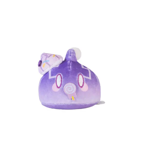 Genshin Impact Slime Sweets Party Series plišana figura Electro Slime stil bombona od borovnice 7 cm fotografija proizvoda