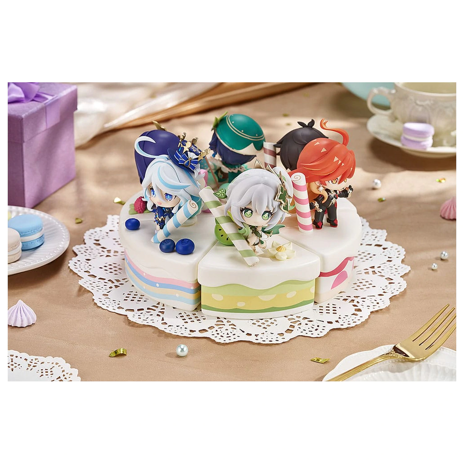 Genshin Impact Wondrous Travels Series Figura Furina Chibi 14 cm fotografija proizvoda