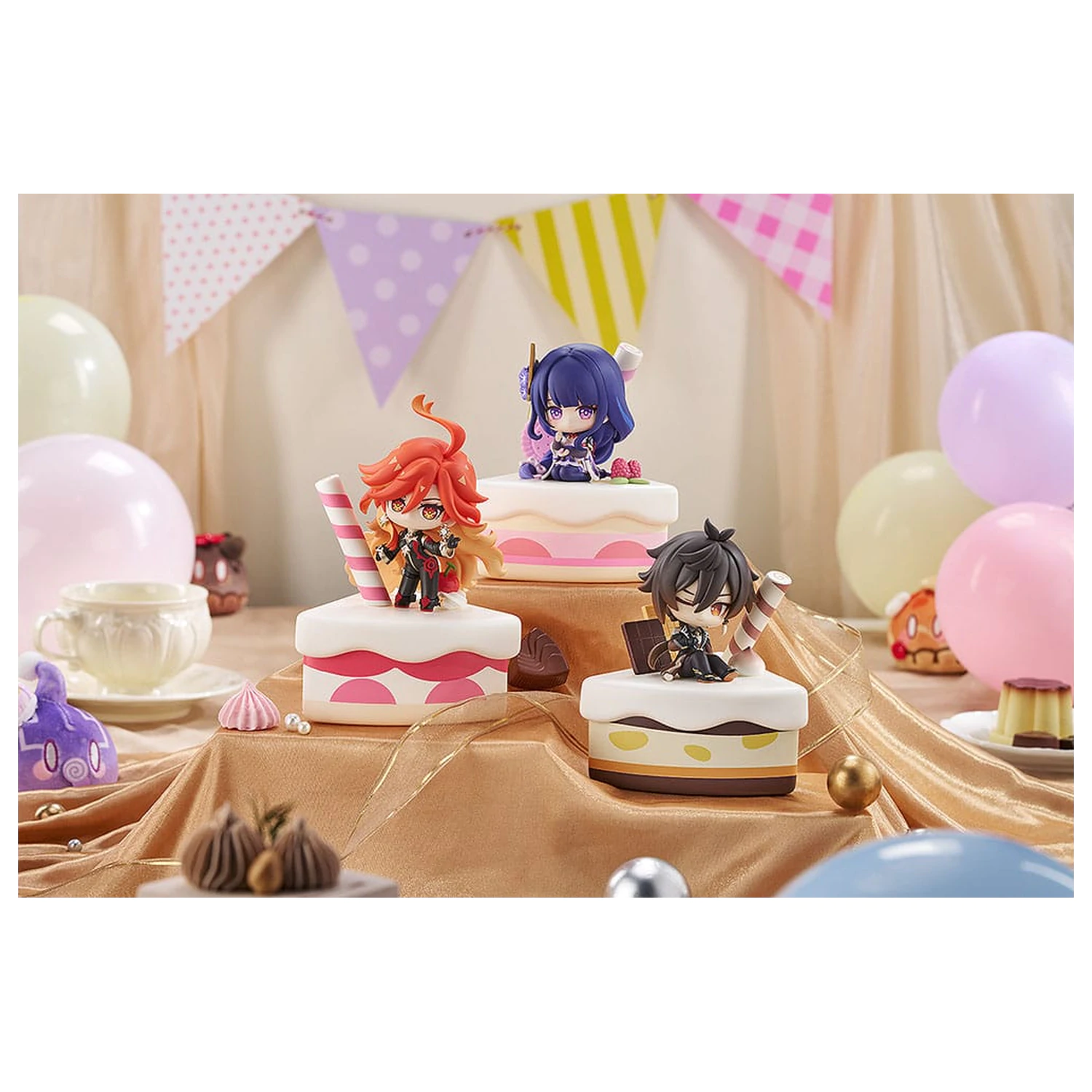 Genshin Impact Wondrous Travels Series Figura Venti Chibi 12 cm fotografija proizvoda