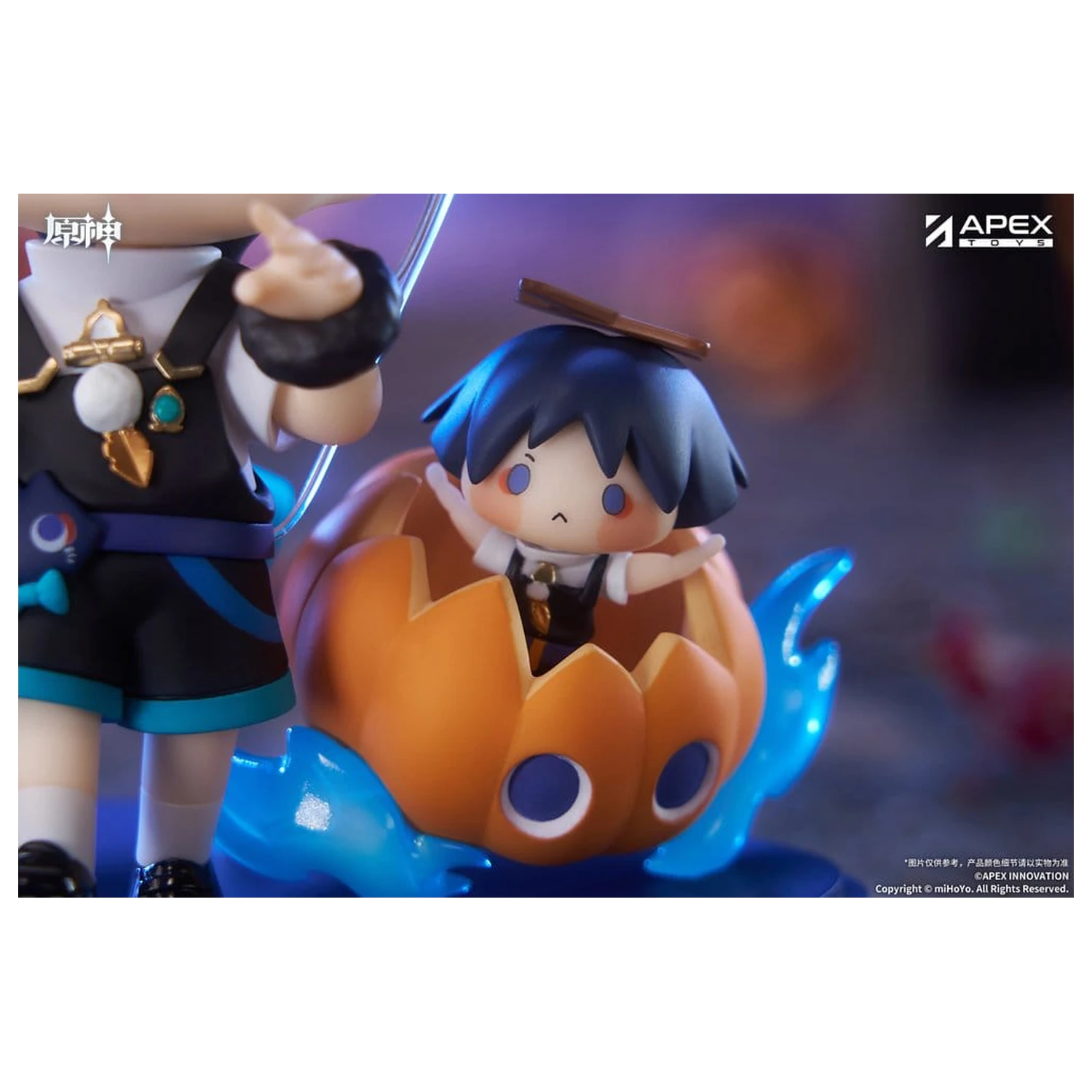 Genshin Impact You Ye Qi Xiang Series Chibi Chara PVC Statua Wanderer 10 cm fotografija proizvoda