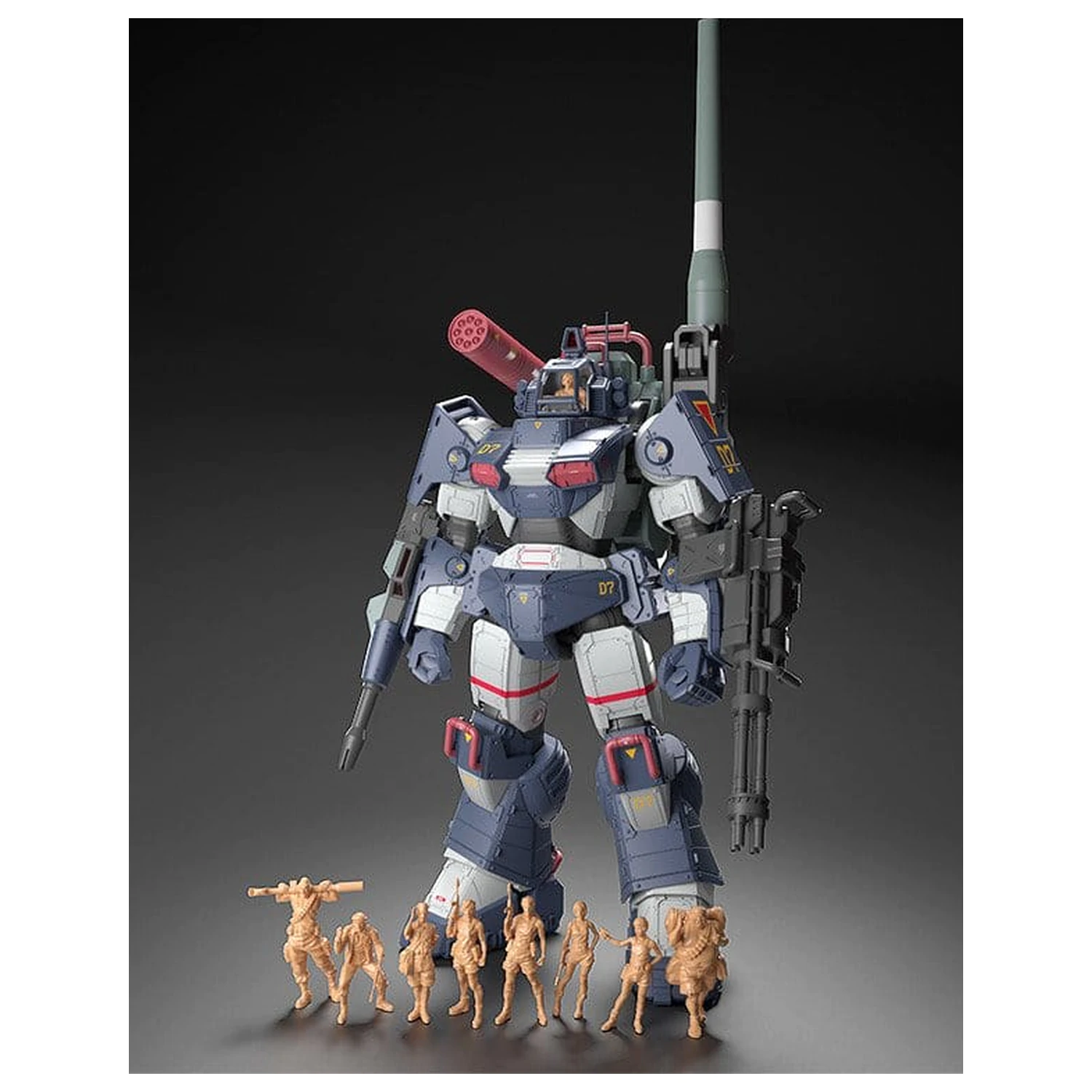Get Truth Fang of the Sun Dougram komplet plastičnog modela 1/35 Dougram Ver. GT DX kompletno izdanje 28 cm fotografija proizvoda