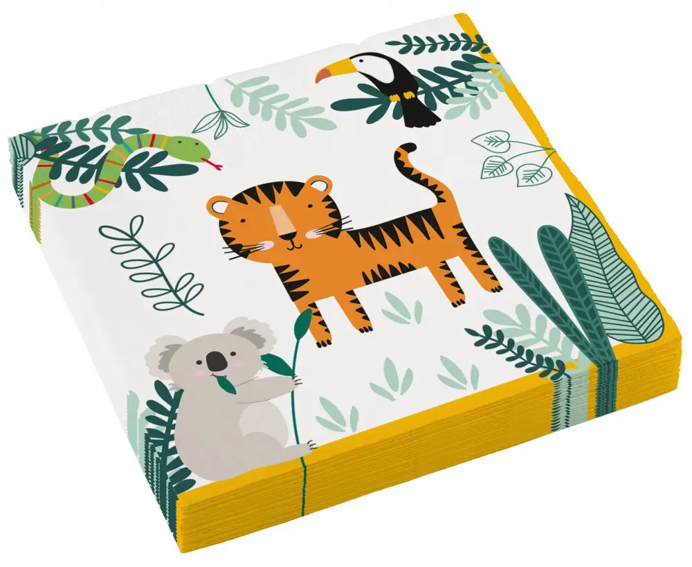 Get Wild Salvete 16 komada 33*33 cm fotografija proizvoda