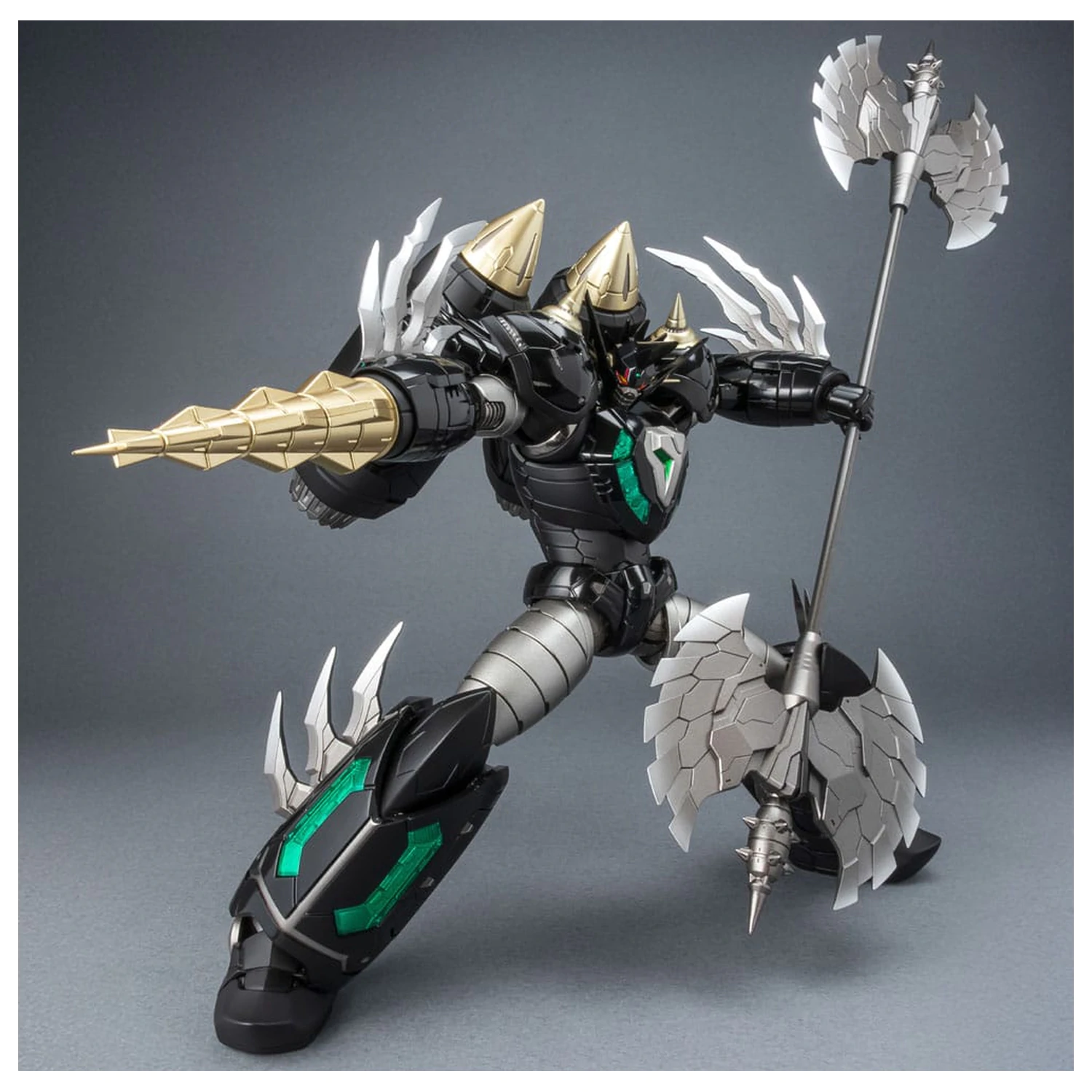 Getter Robo Armageddon Diecast akcijska figura Riobot Shin Getter Dragon Black Ver. 21 cm fotografija proizvoda