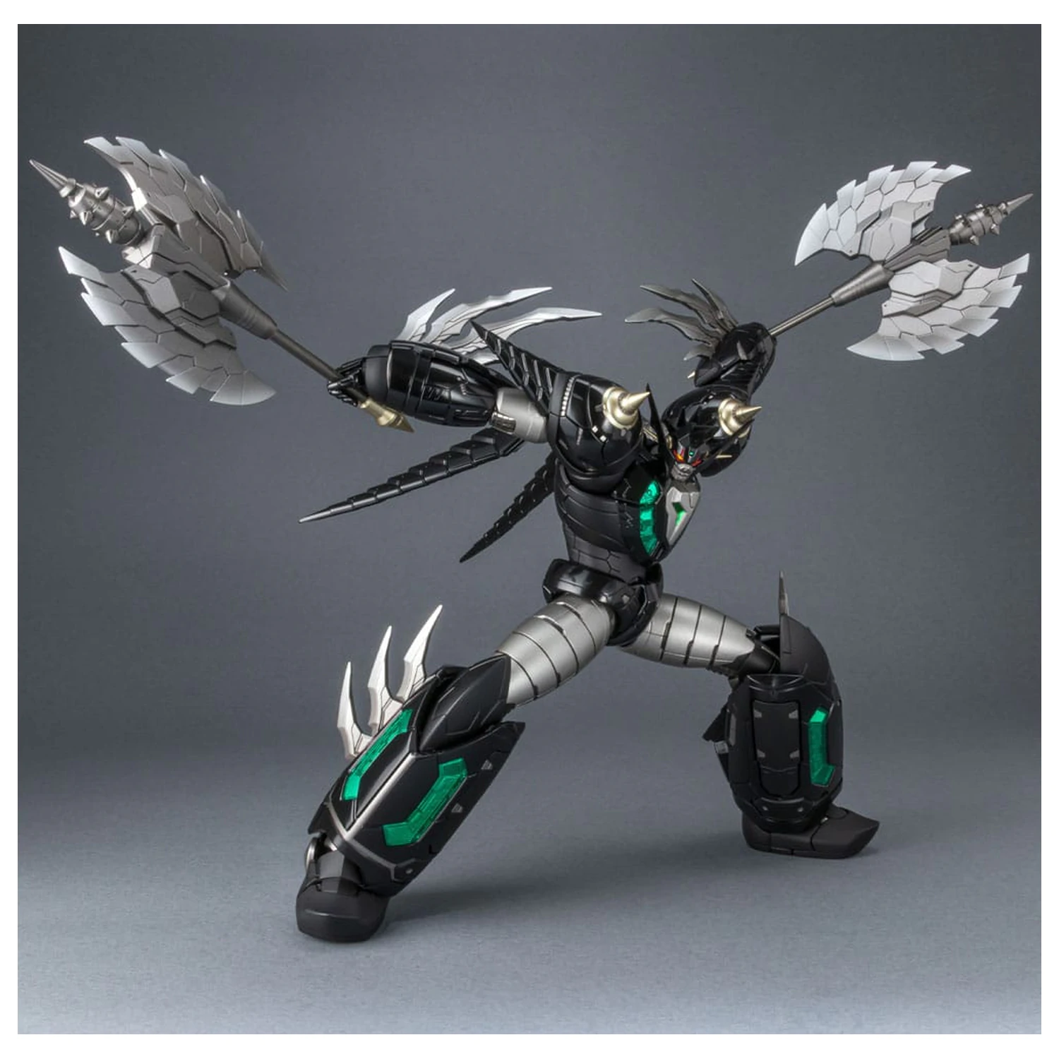 Getter Robo Armageddon Diecast akcijska figura Riobot Shin Getter Dragon Black Ver. 21 cm fotografija proizvoda