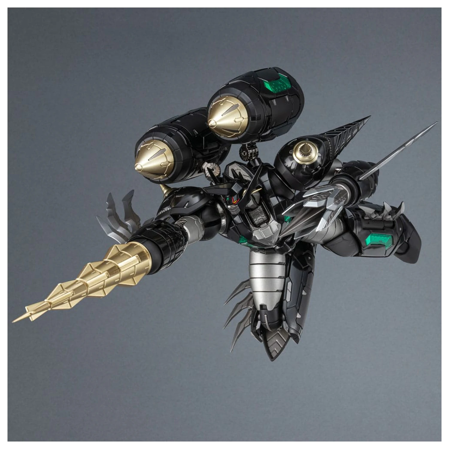 Getter Robo Armageddon Diecast akcijska figura Riobot Shin Getter Dragon Black Ver. 21 cm fotografija proizvoda