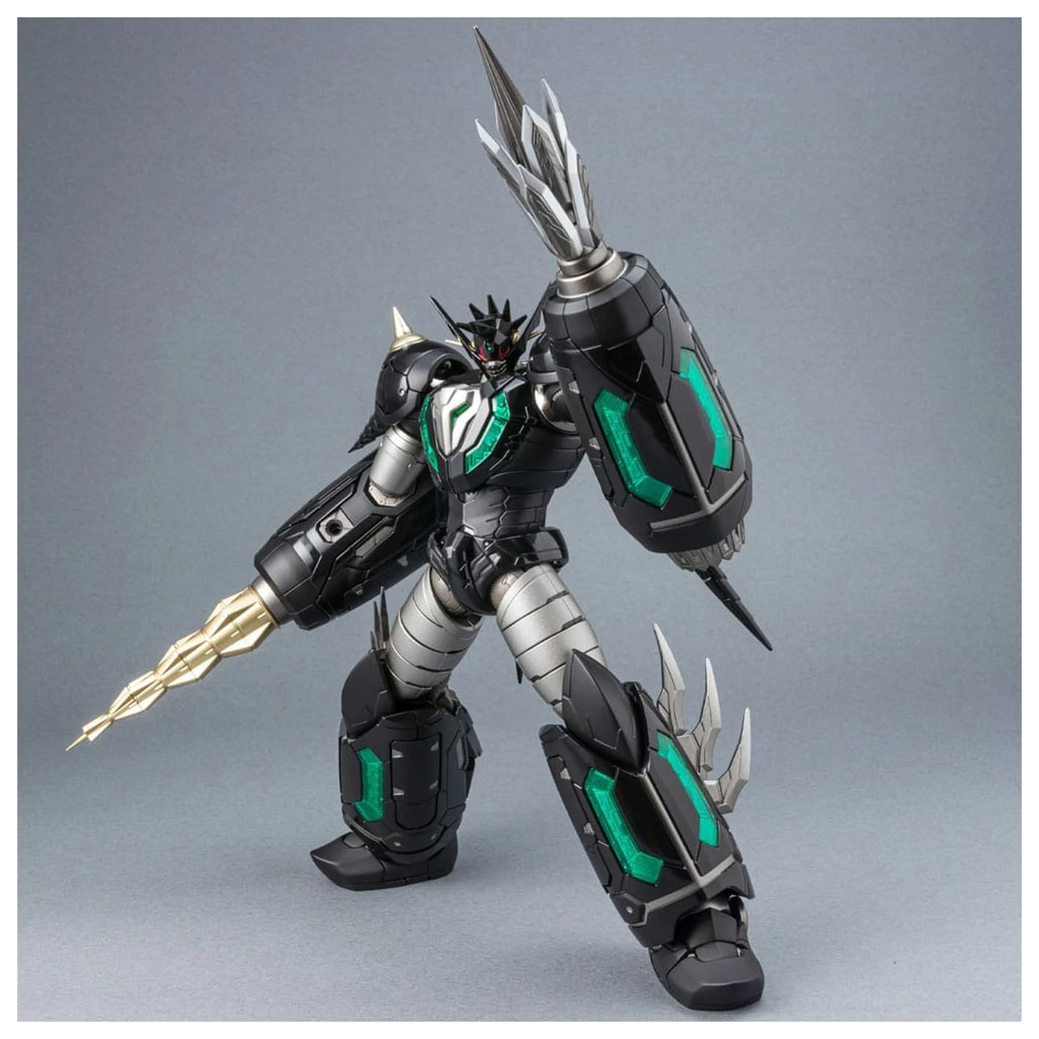 Getter Robo Armageddon Diecast akcijska figura Riobot Shin Getter Dragon Black Ver. 21 cm fotografija proizvoda