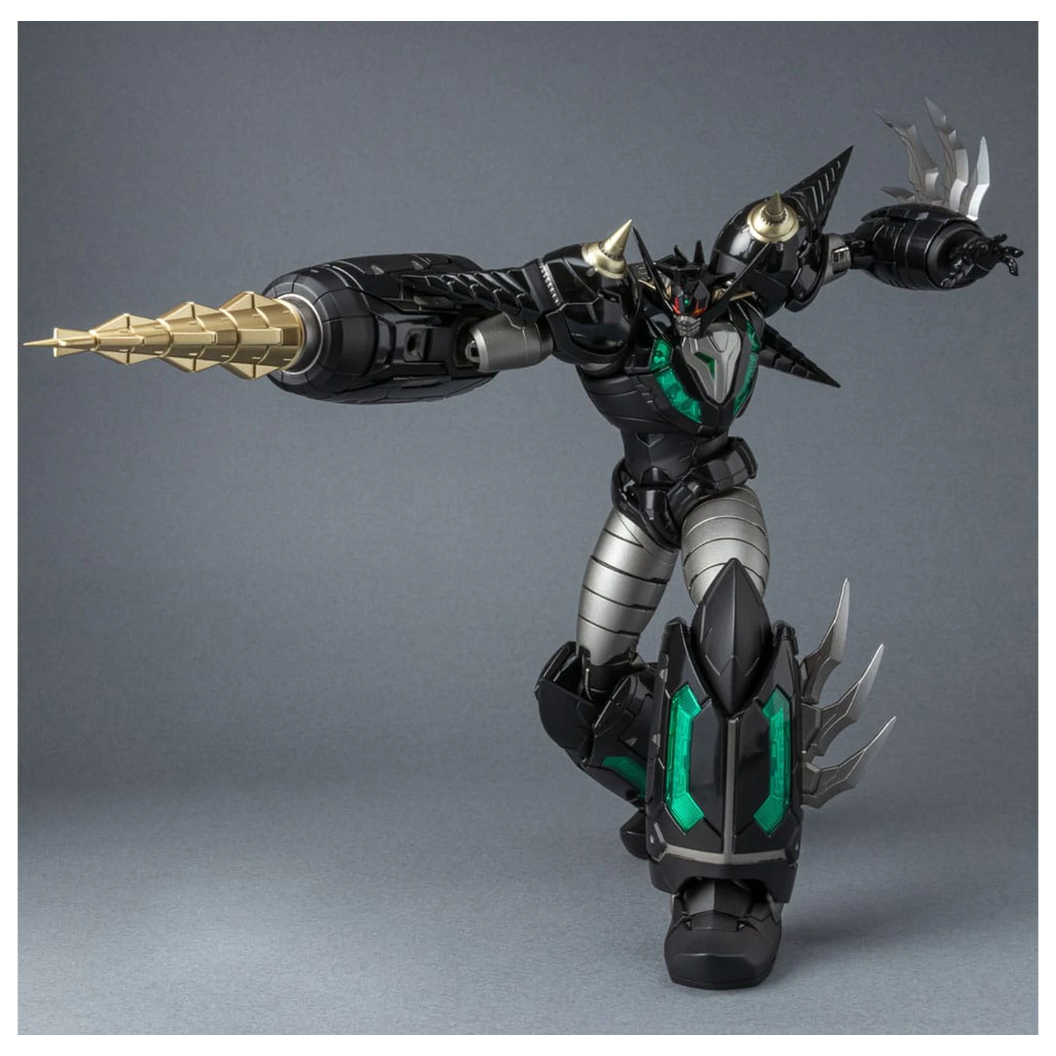 Getter Robo Armageddon Diecast akcijska figura Riobot Shin Getter Dragon Black Ver. 21 cm fotografija proizvoda