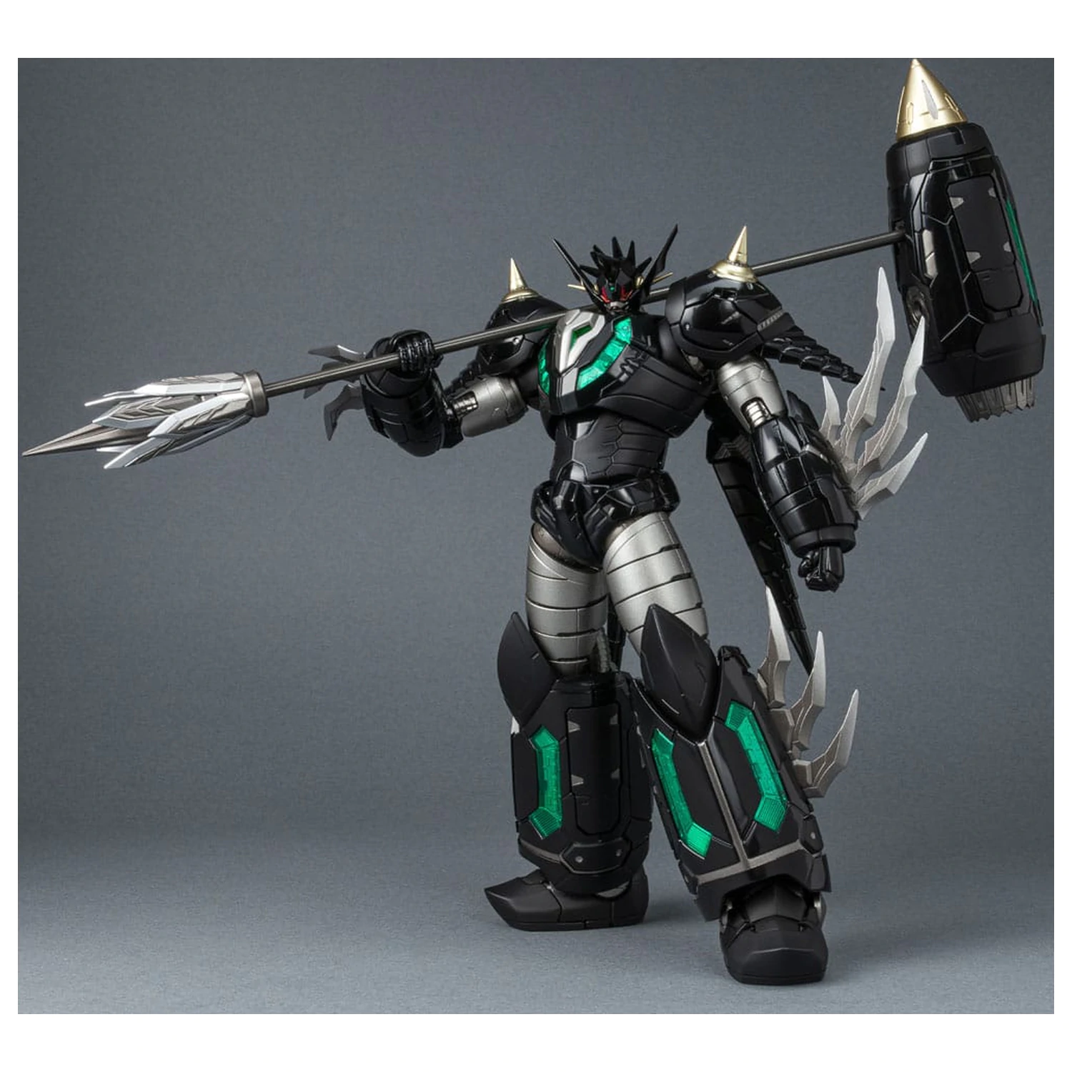 Getter Robo Armageddon Diecast akcijska figura Riobot Shin Getter Dragon Black Ver. 21 cm fotografija proizvoda