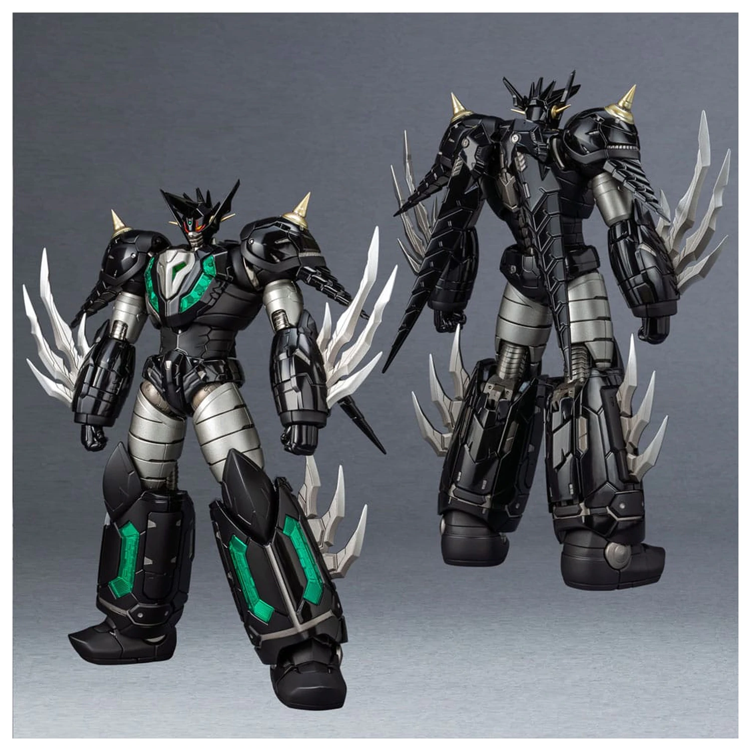 Getter Robo Armageddon Diecast akcijska figura Riobot Shin Getter Dragon Black Ver. 21 cm fotografija proizvoda