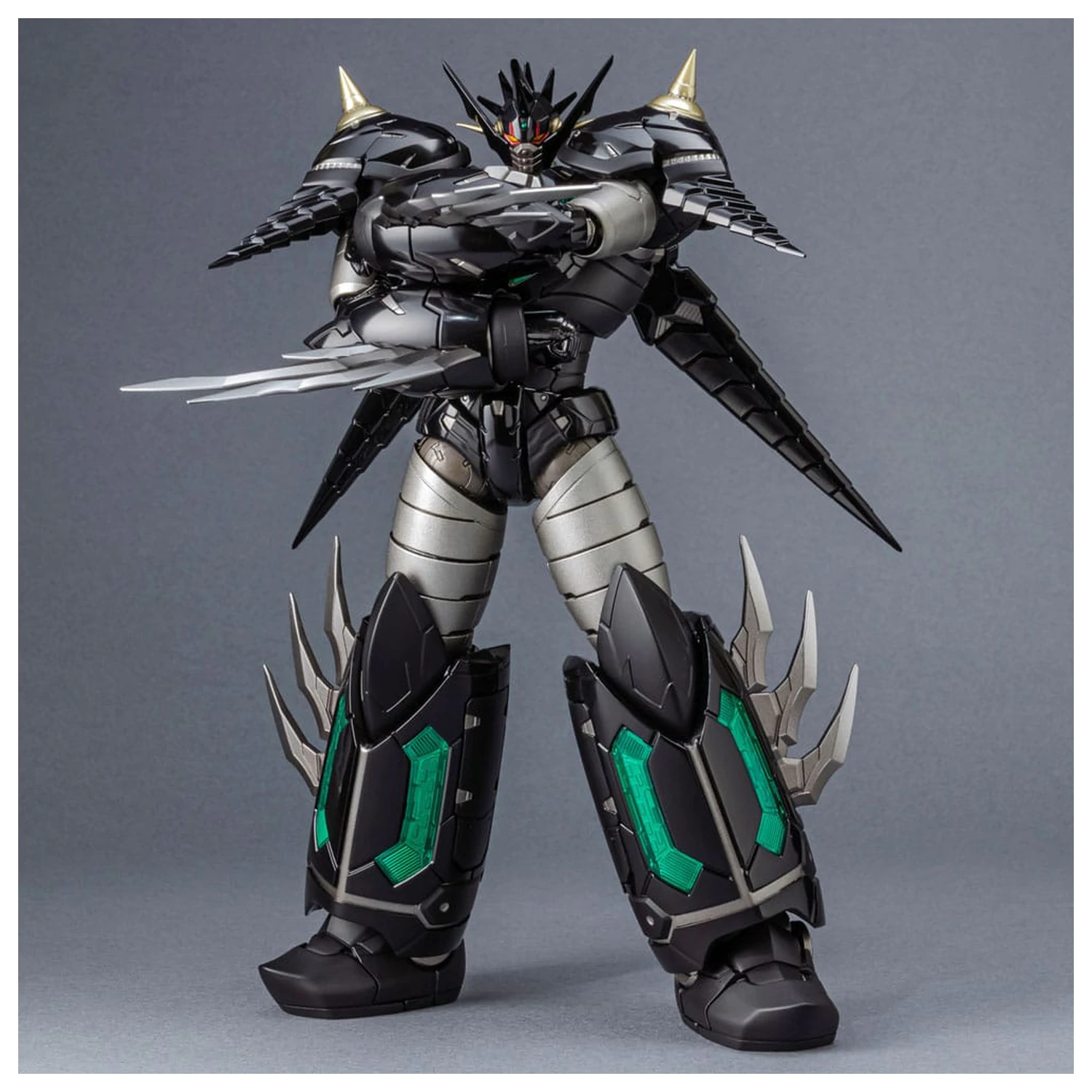 Getter Robo Armageddon Diecast akcijska figura Riobot Shin Getter Dragon Black Ver. 21 cm fotografija proizvoda