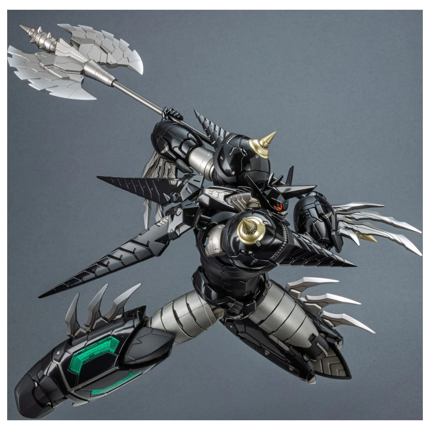 Getter Robo Armageddon Diecast akcijska figura Riobot Shin Getter Dragon Black Ver. 21 cm fotografija proizvoda