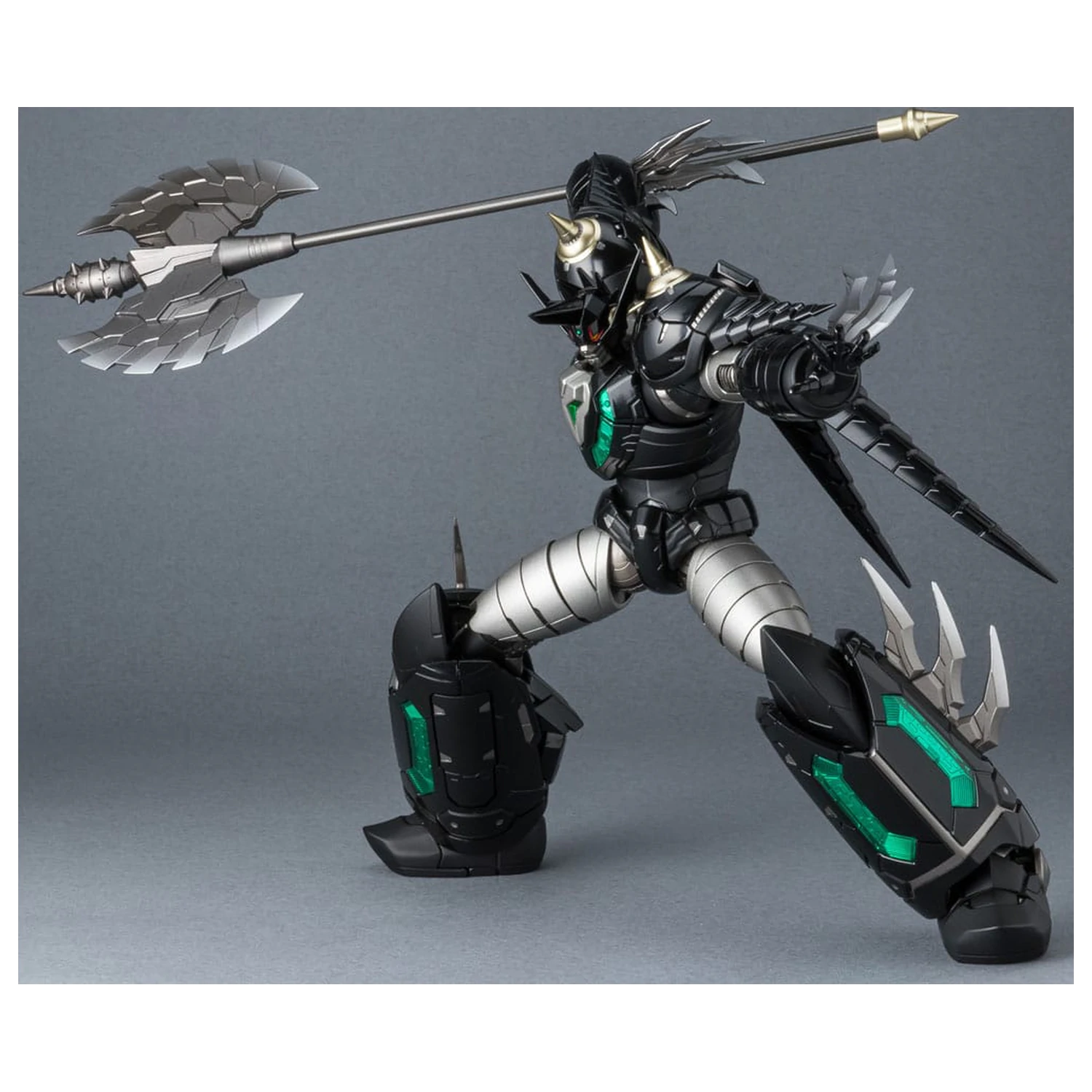 Getter Robo Armageddon Diecast akcijska figura Riobot Shin Getter Dragon Black Ver. 21 cm fotografija proizvoda