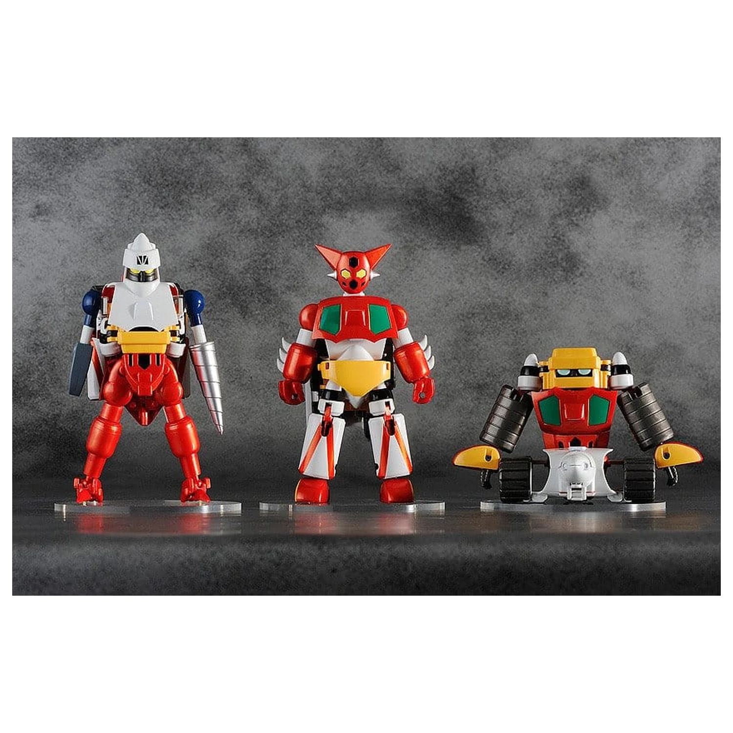 Getter Robo akcijska figura paket od 3 komada Dynamic Change Getter Robo 12 cm fotografija proizvoda