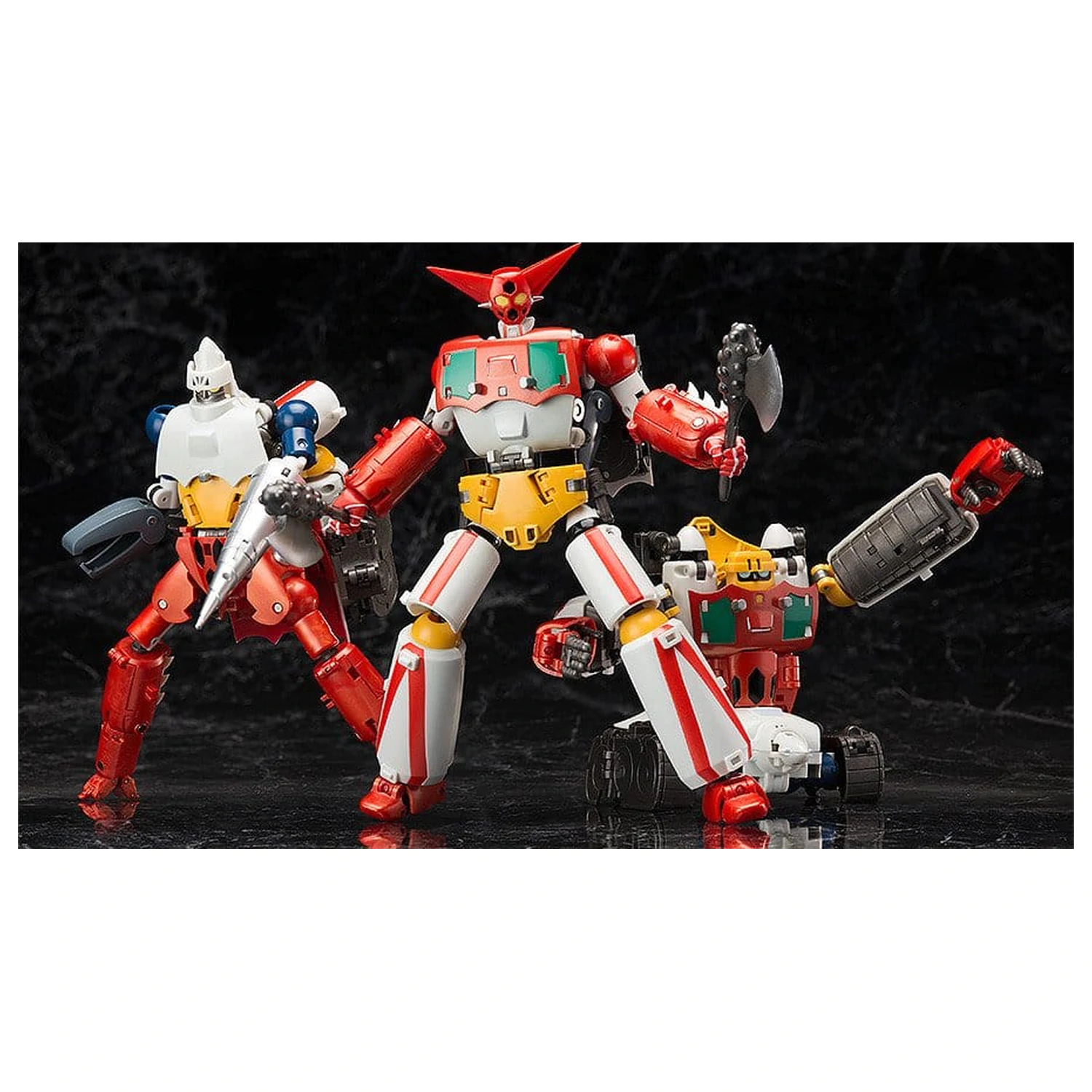 Getter Robo Dynamic Change R Action figura set (ponovno izdanje) fotografija proizvoda