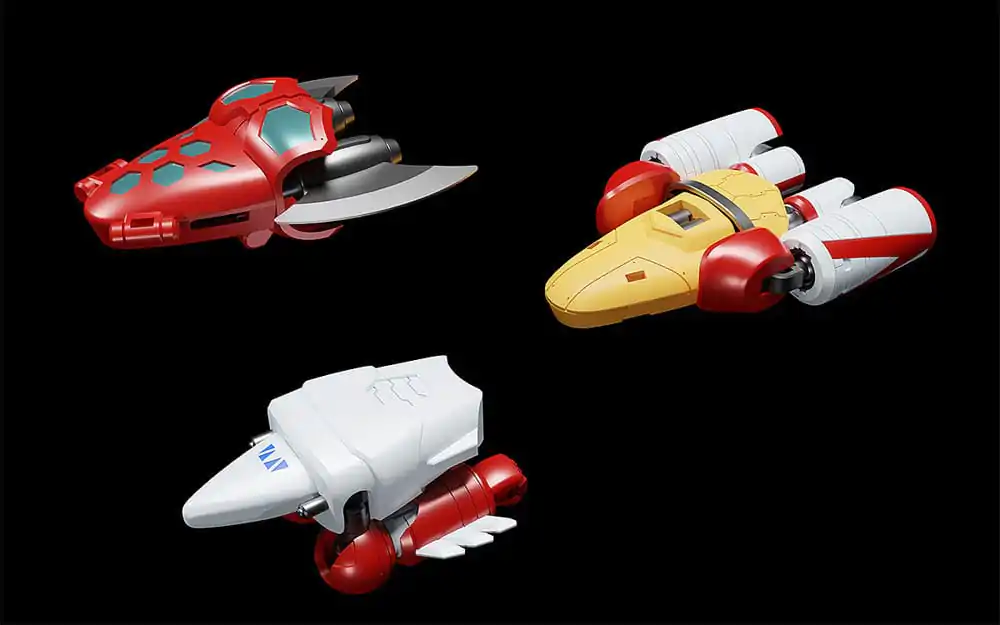 Getter Robo:The Last day Moderoid minijaturni plastični model komplet Getter 1 kombiniranje i transformiranje 11 cm fotografija proizvoda