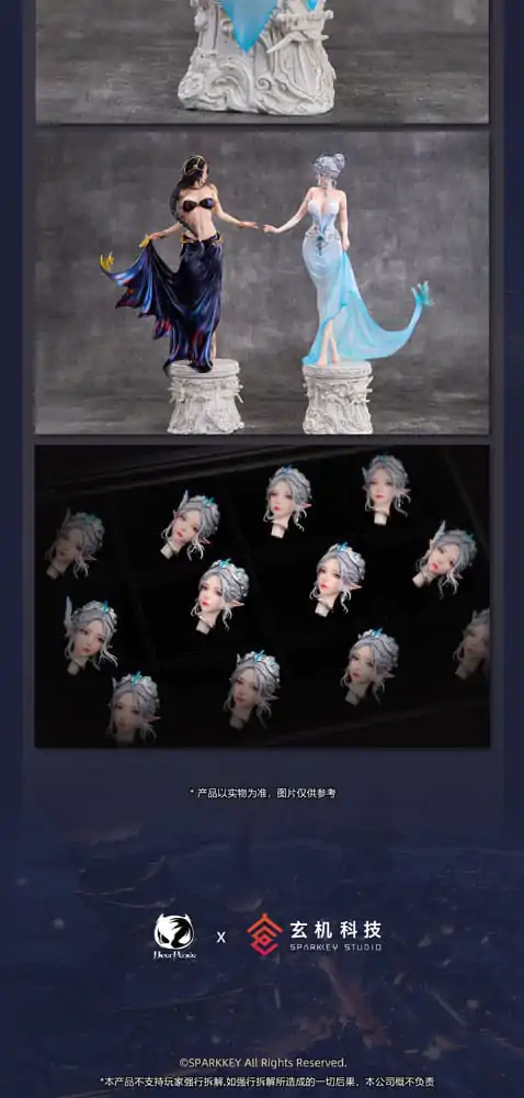 Ghost Blade PVC Kip 1/6 Haiqin Yan Encounter Ver. 40 cm fotografija proizvoda