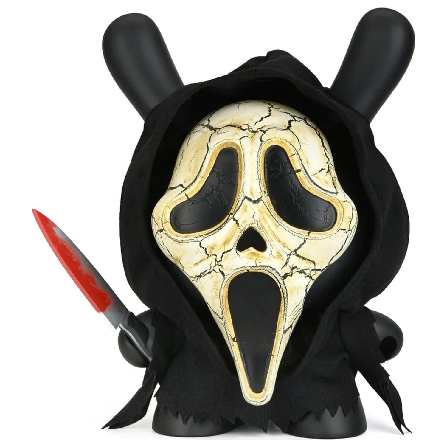 Ghost Face Dunny Umjetnička igračka vinilna figura izdanje Stara maska 20 cm fotografija proizvoda