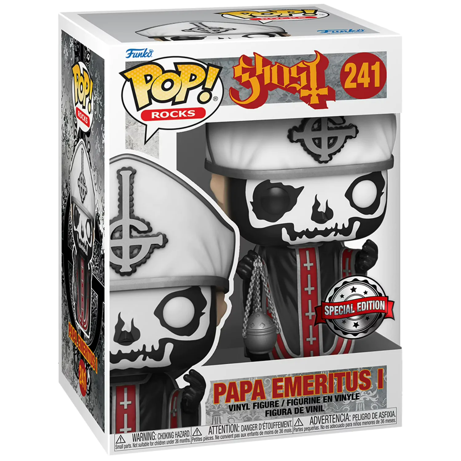 Ghost Funko POP! Rocks vinilna figura Papa Emeritus I(MT) 9 cm fotografija proizvoda