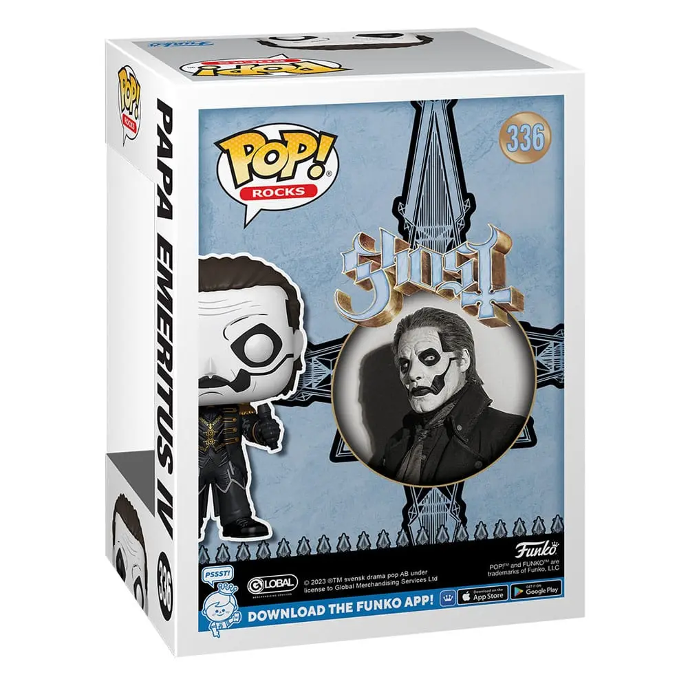 Ghost POP! Rocks Vinil Figura Papa Emeritus IV 9 cm fotografija proizvoda