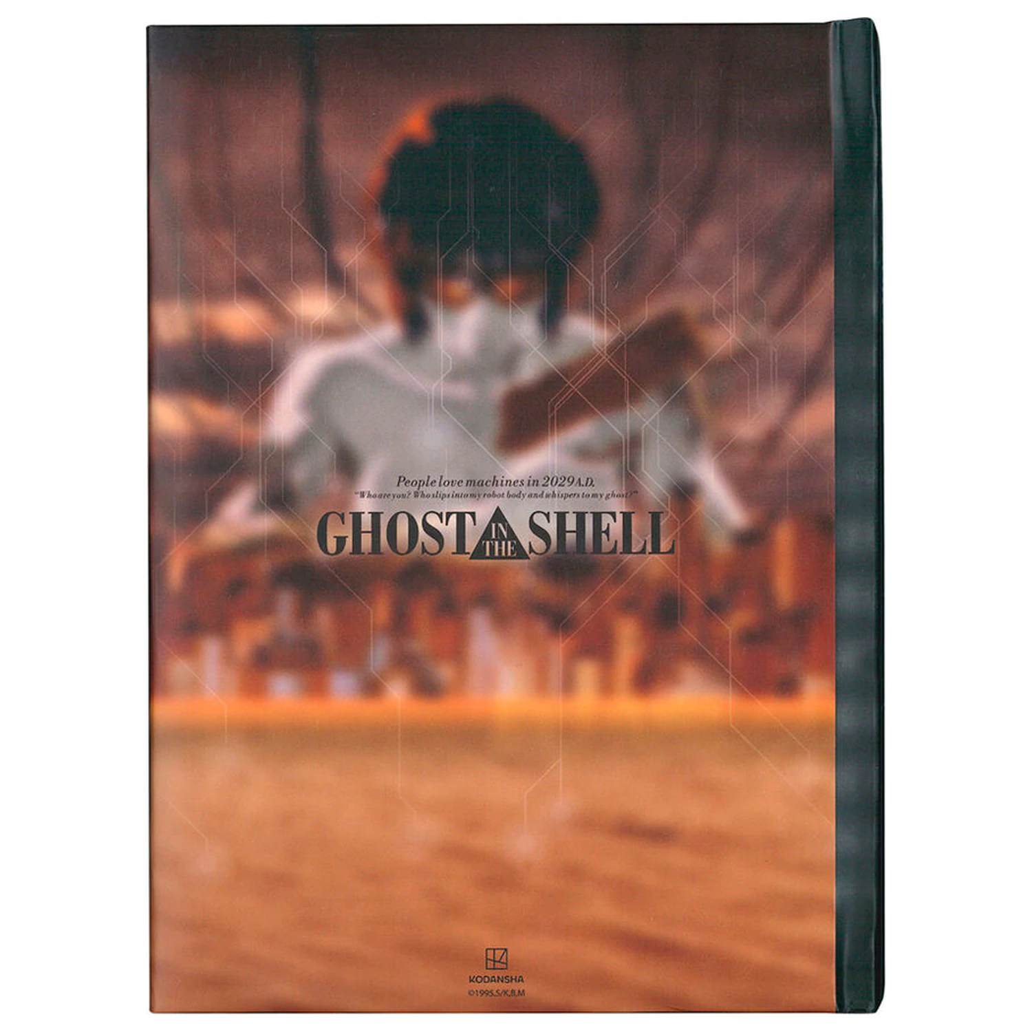 Ghost in the Shell bilježnica za grad s lampom fotografija proizvoda