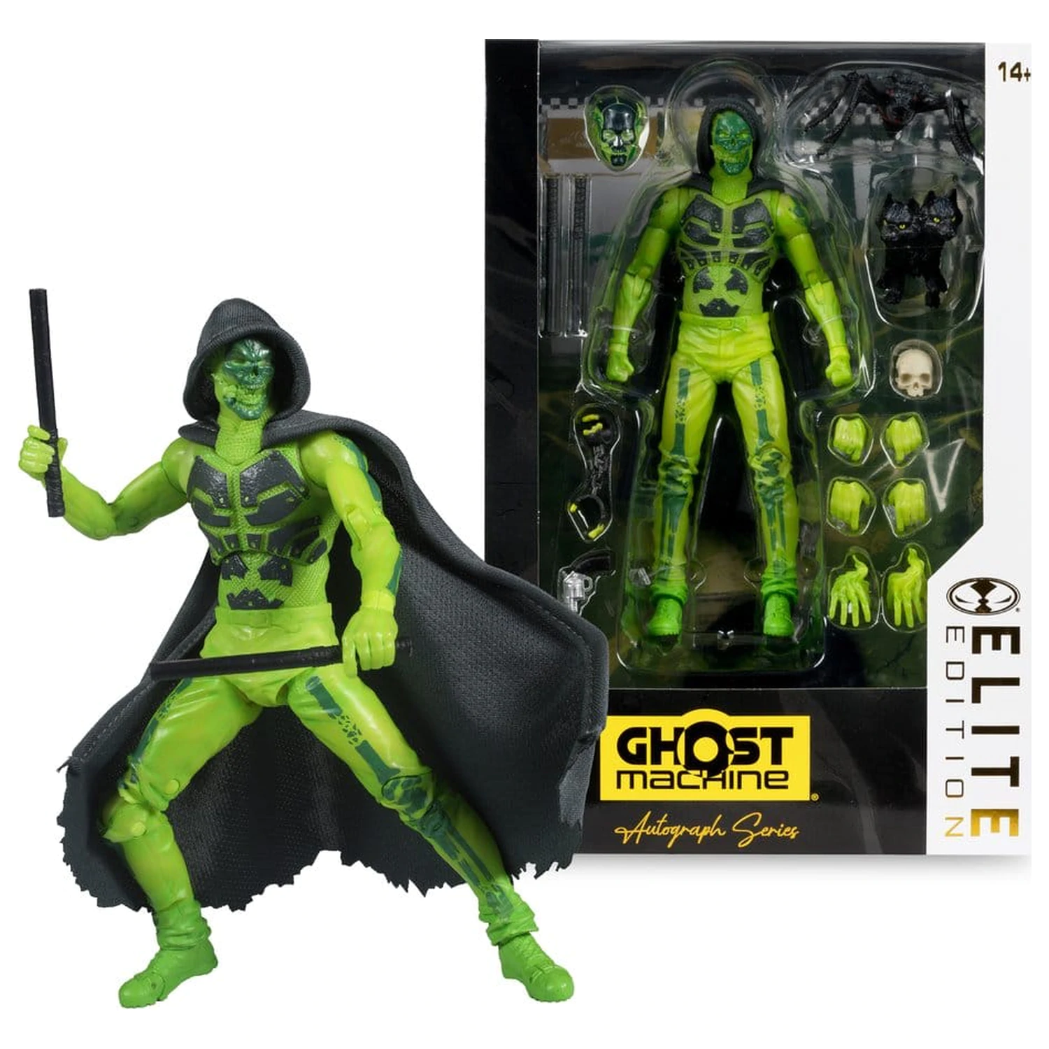 Ghost Machine McFarlane Elite Edition Deluxe akcijska figura Geiger 18 cm fotografija proizvoda