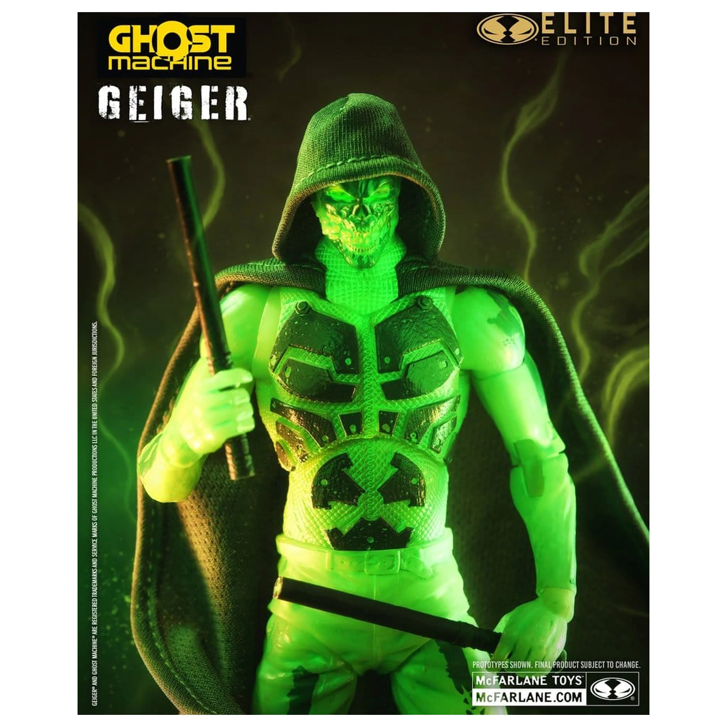 Ghost Machine McFarlane Elite Edition Deluxe akcijska figura Geiger 18 cm fotografija proizvoda