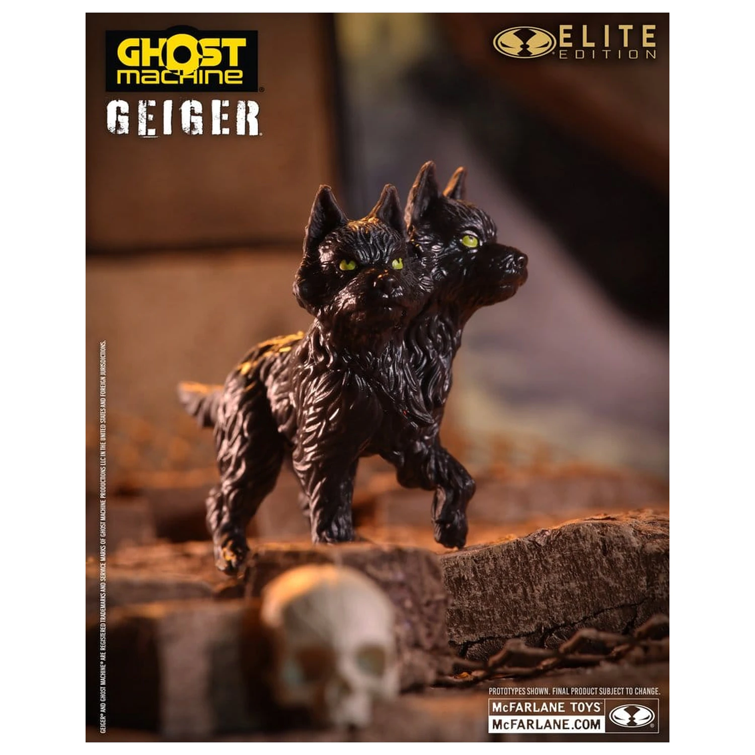 Ghost Machine McFarlane Elite Edition Deluxe akcijska figura Geiger 18 cm fotografija proizvoda