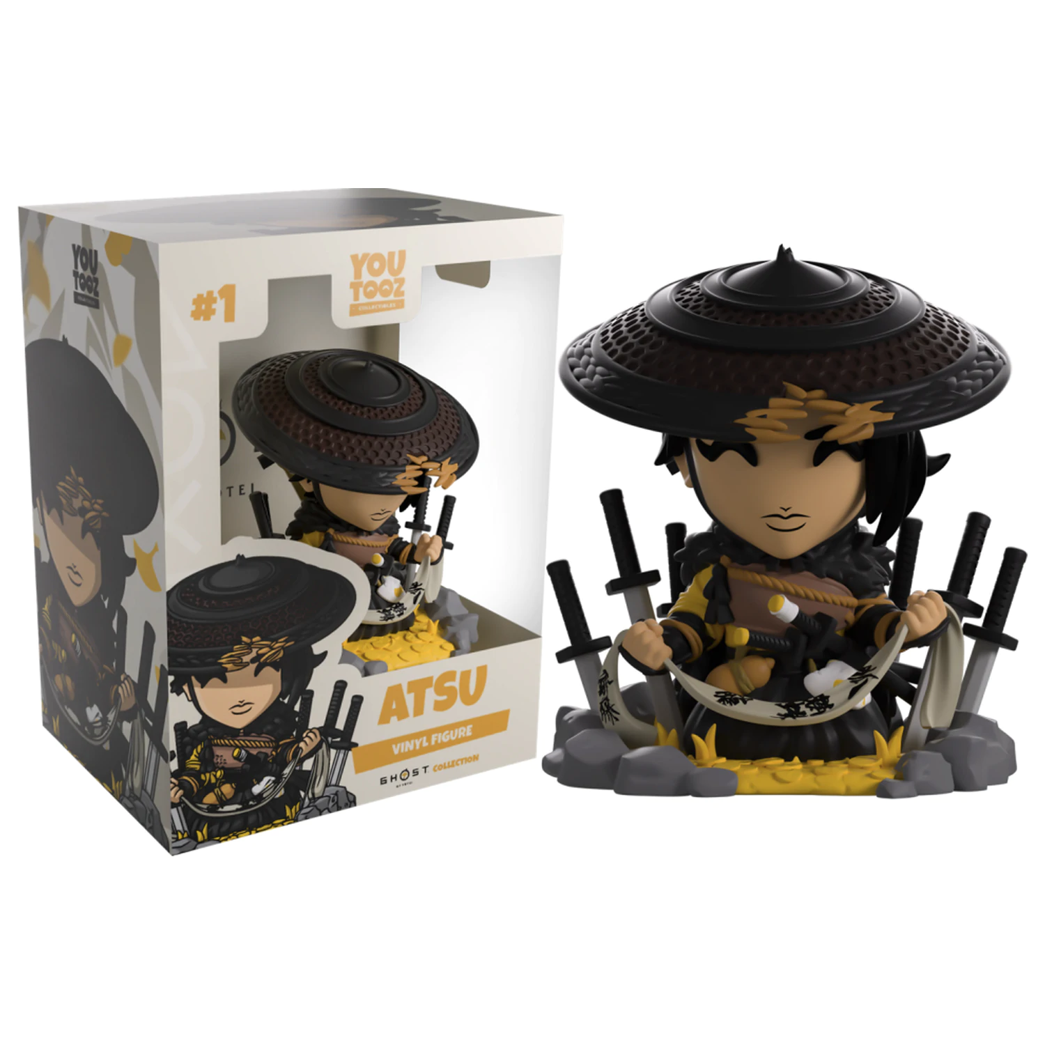 Ghost of Yōtei Atsu figura Youtooz 9,4 cm fotografija proizvoda