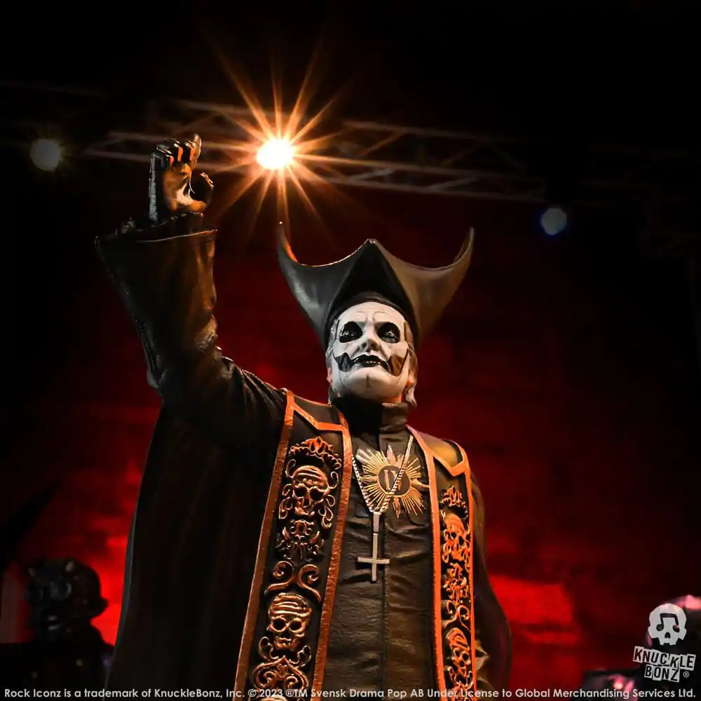 Ghost Rock Iconz kip 1/9 Papa Emeritus IV (Black Robes) 22 cm fotografija proizvoda