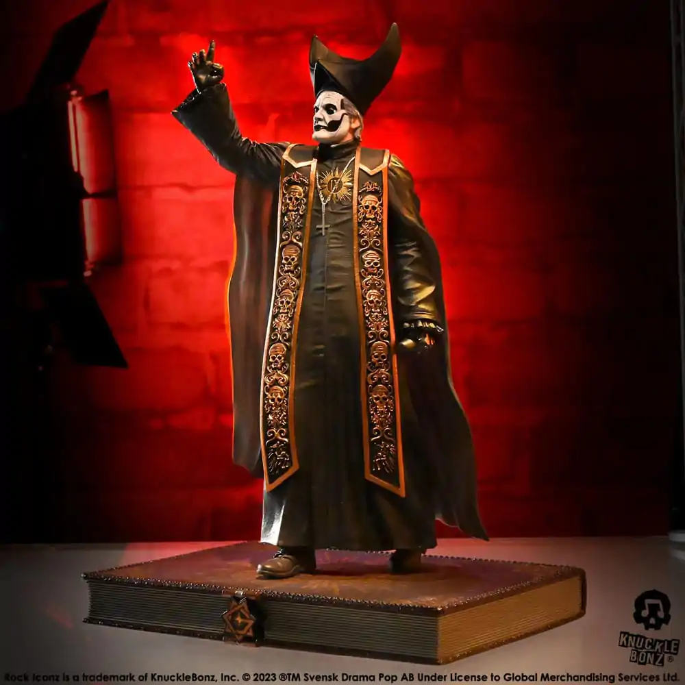 Ghost Rock Iconz kip 1/9 Papa Emeritus IV (Black Robes) 22 cm fotografija proizvoda