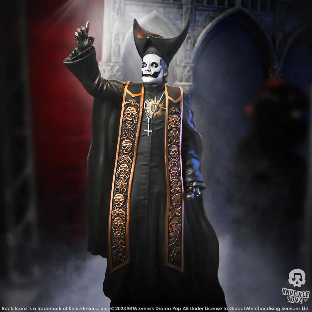 Ghost Rock Iconz kip 1/9 Papa Emeritus IV (Black Robes) 22 cm fotografija proizvoda