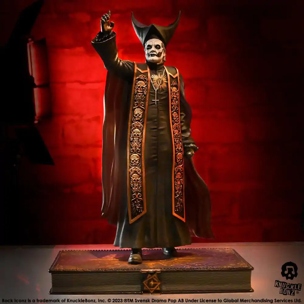 Ghost Rock Iconz kip 1/9 Papa Emeritus IV (Black Robes) 22 cm fotografija proizvoda