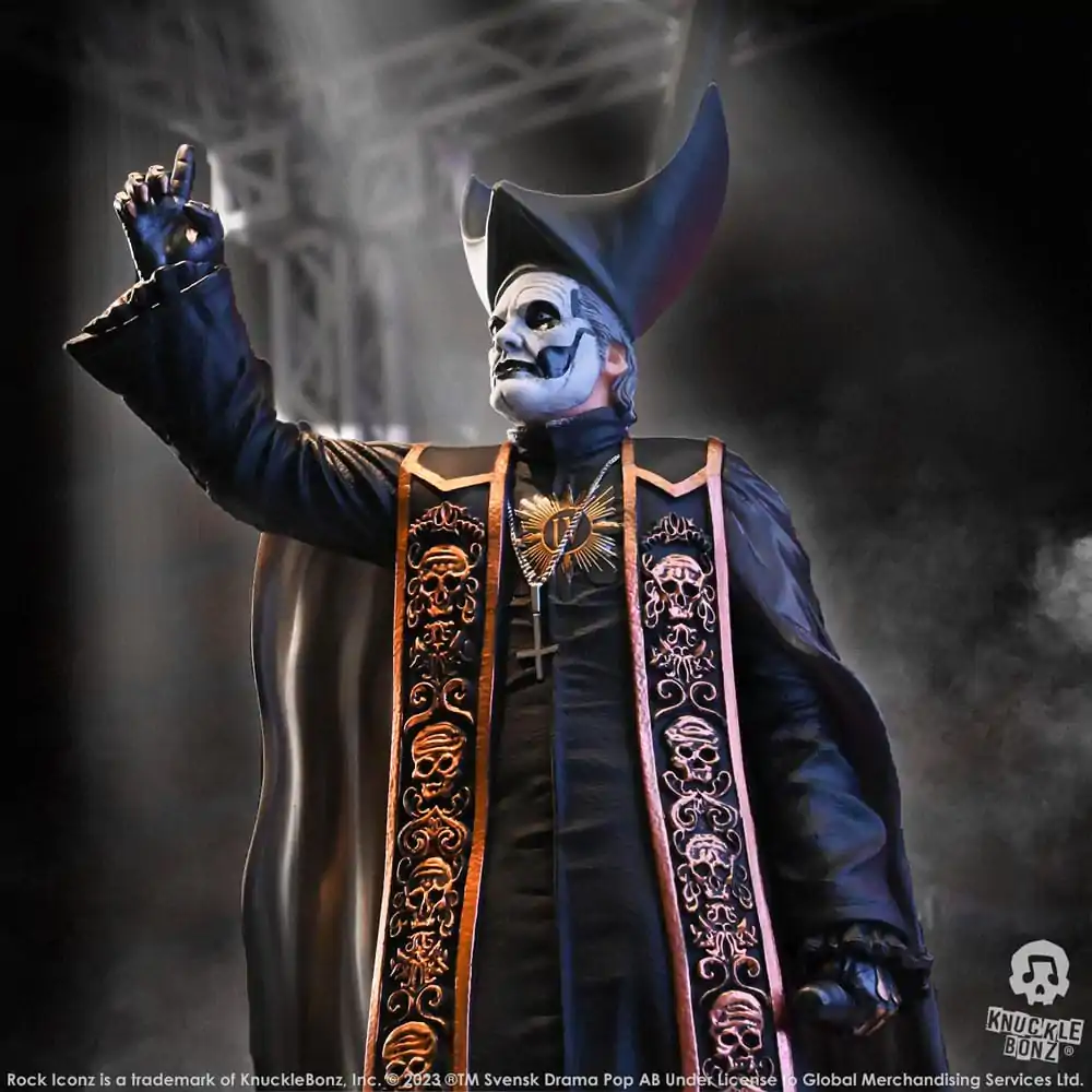 Ghost Rock Iconz kip 1/9 Papa Emeritus IV (Black Robes) 22 cm fotografija proizvoda