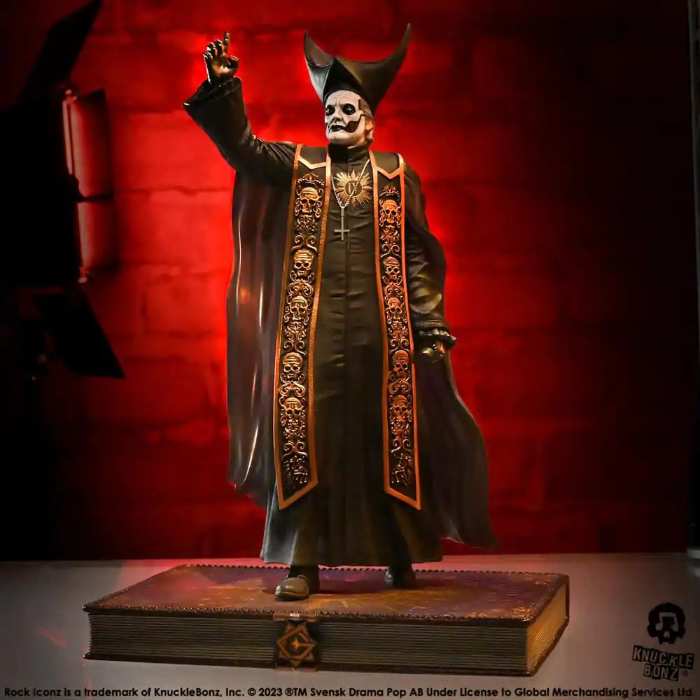 Ghost Rock Iconz kip 1/9 Papa Emeritus IV (Black Robes) 22 cm fotografija proizvoda