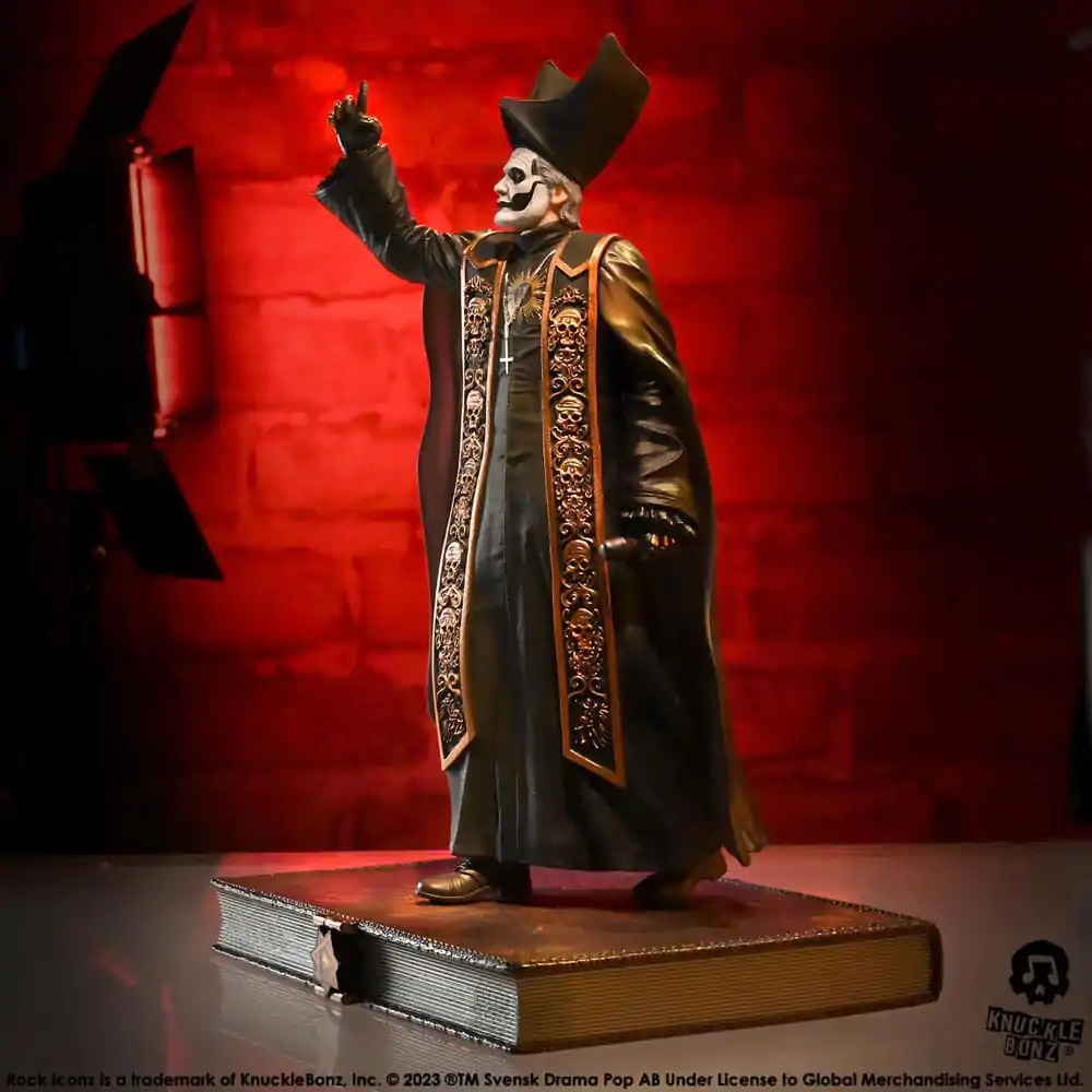 Ghost Rock Iconz kip 1/9 Papa Emeritus IV (Black Robes) 22 cm fotografija proizvoda