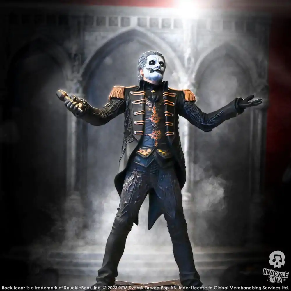 Ghost Rock Iconz Kip 1/9 Papa Emeritus IV (Military Jacket) 22 cm fotografija proizvoda