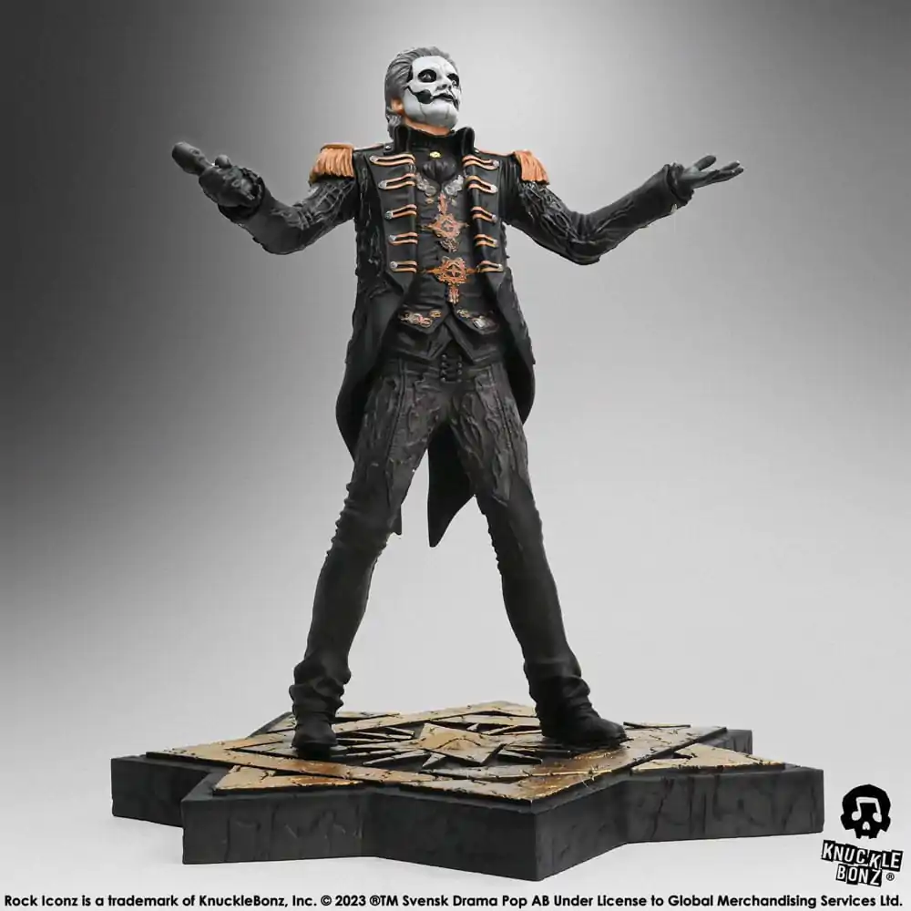 Ghost Rock Iconz Kip 1/9 Papa Emeritus IV (Military Jacket) 22 cm fotografija proizvoda