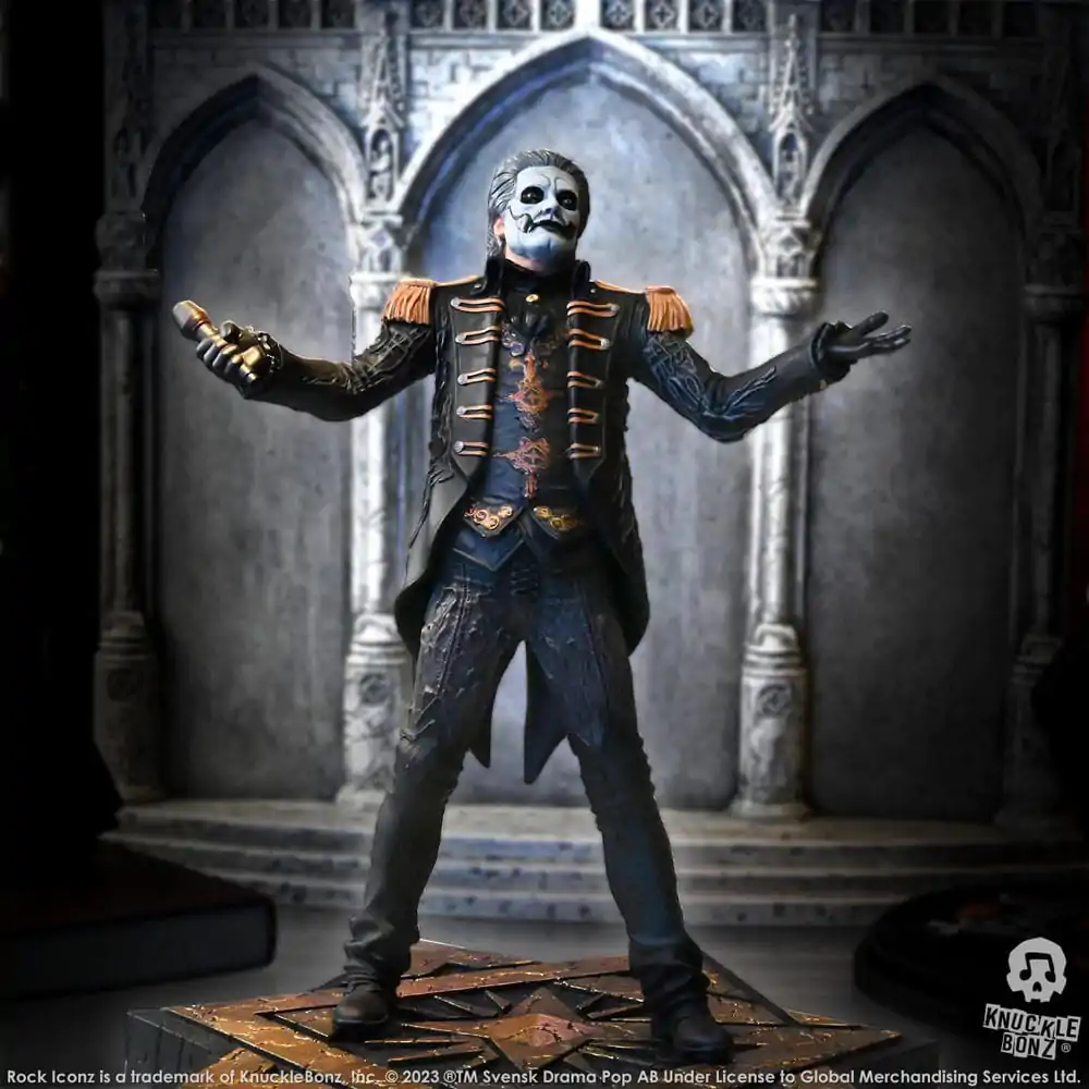 Ghost Rock Iconz Kip 1/9 Papa Emeritus IV (Military Jacket) 22 cm fotografija proizvoda