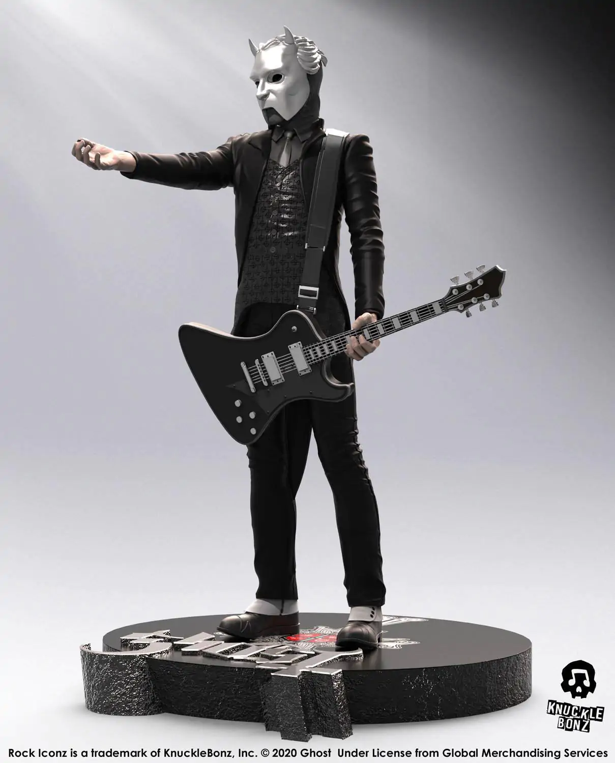 Ghost Rock Iconz Kip Nameless Ghoul (Crna Gitara) Limited Edition 22 cm fotografija proizvoda