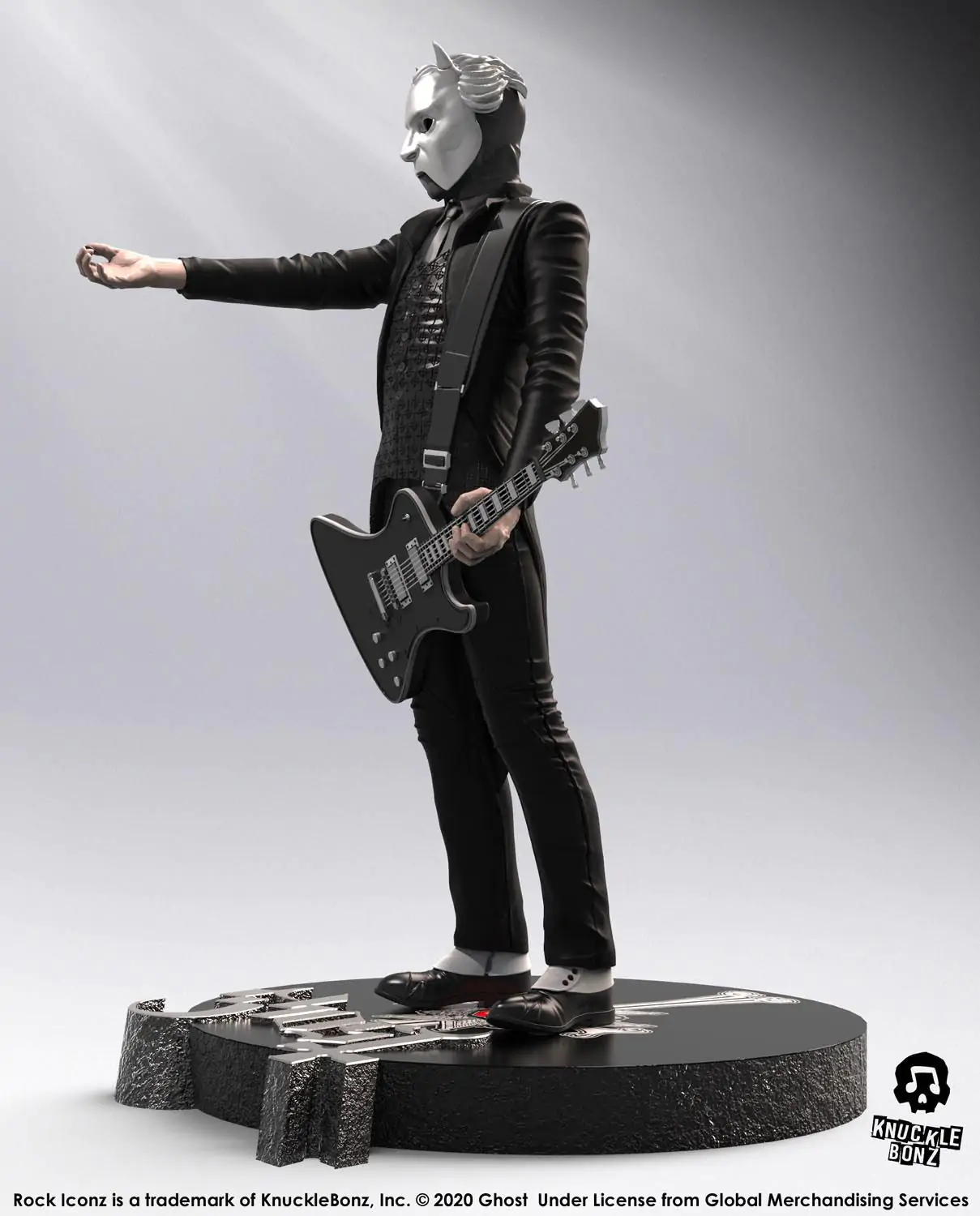Ghost Rock Iconz Kip Nameless Ghoul (Crna Gitara) Limited Edition 22 cm fotografija proizvoda